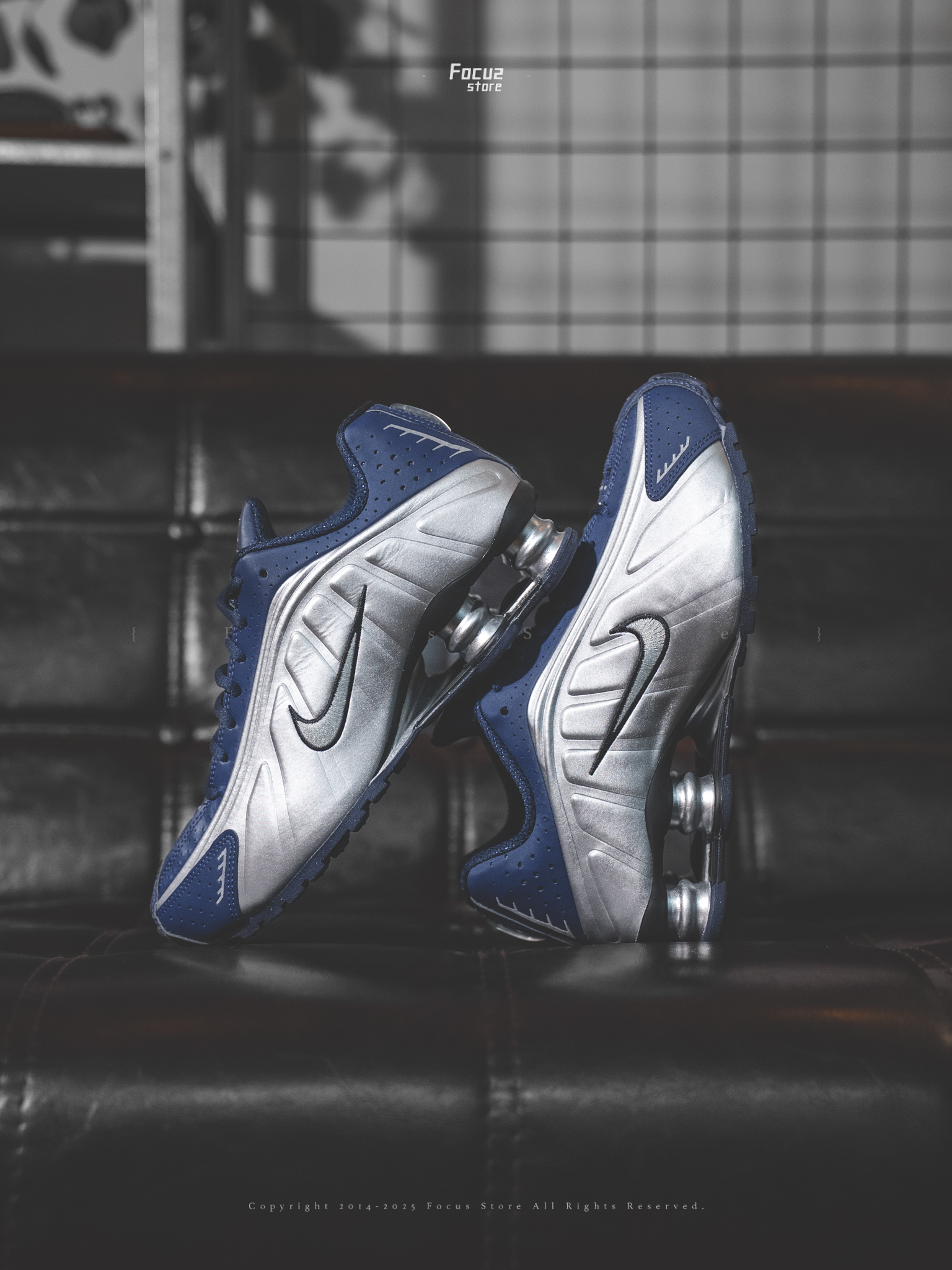 【Focus Store】預購 Nike Shox R4 Wmns "Blue Void" 藍銀 AR3565-400