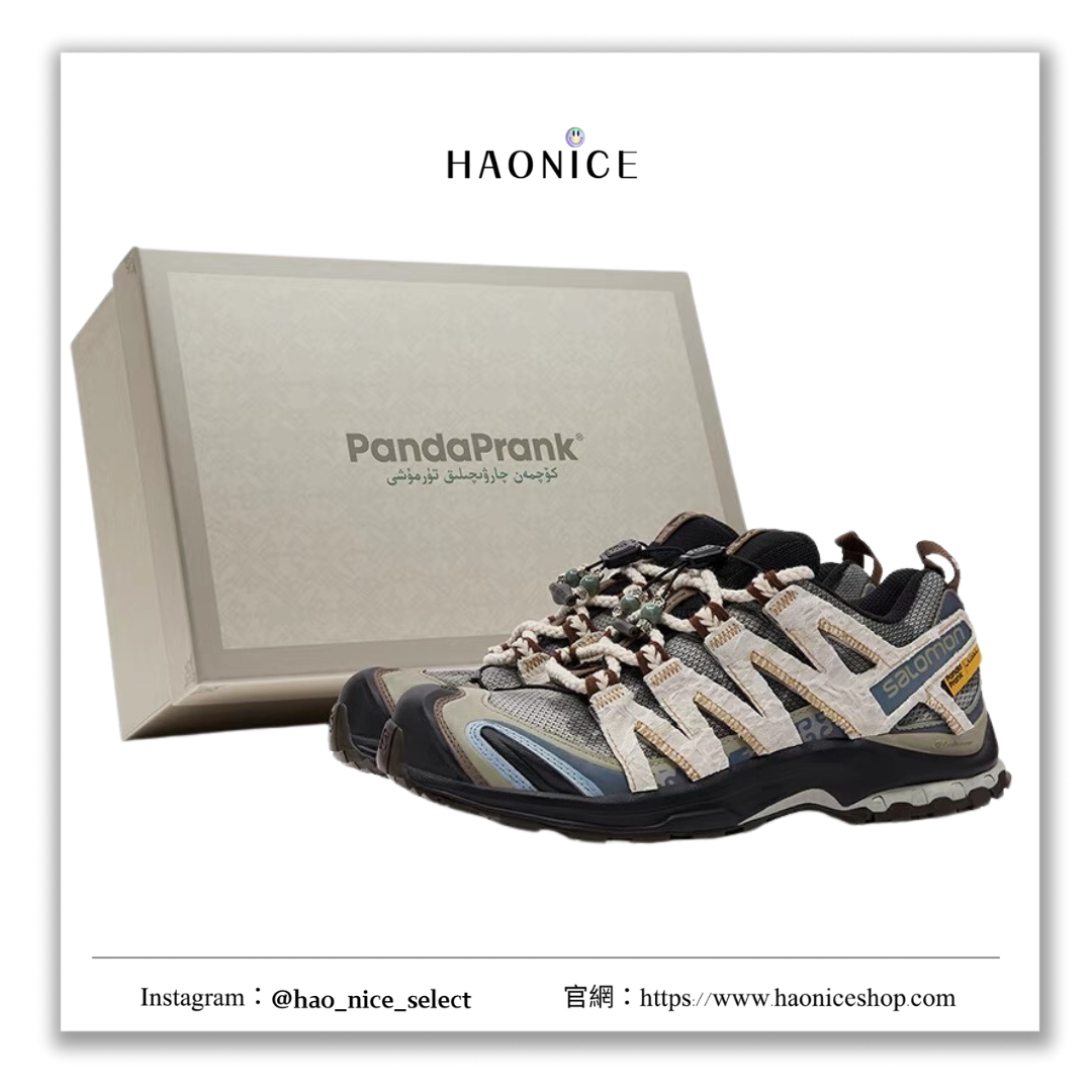 【HAO NICE 】熊貓惡作劇系列 ❗️配合FAKEBUSTERS驗鞋 ❗️SALOMON薩洛蒙XA PRO 3D 山影漫步系列 風中之花訂製 戶外登山功能鞋🔥