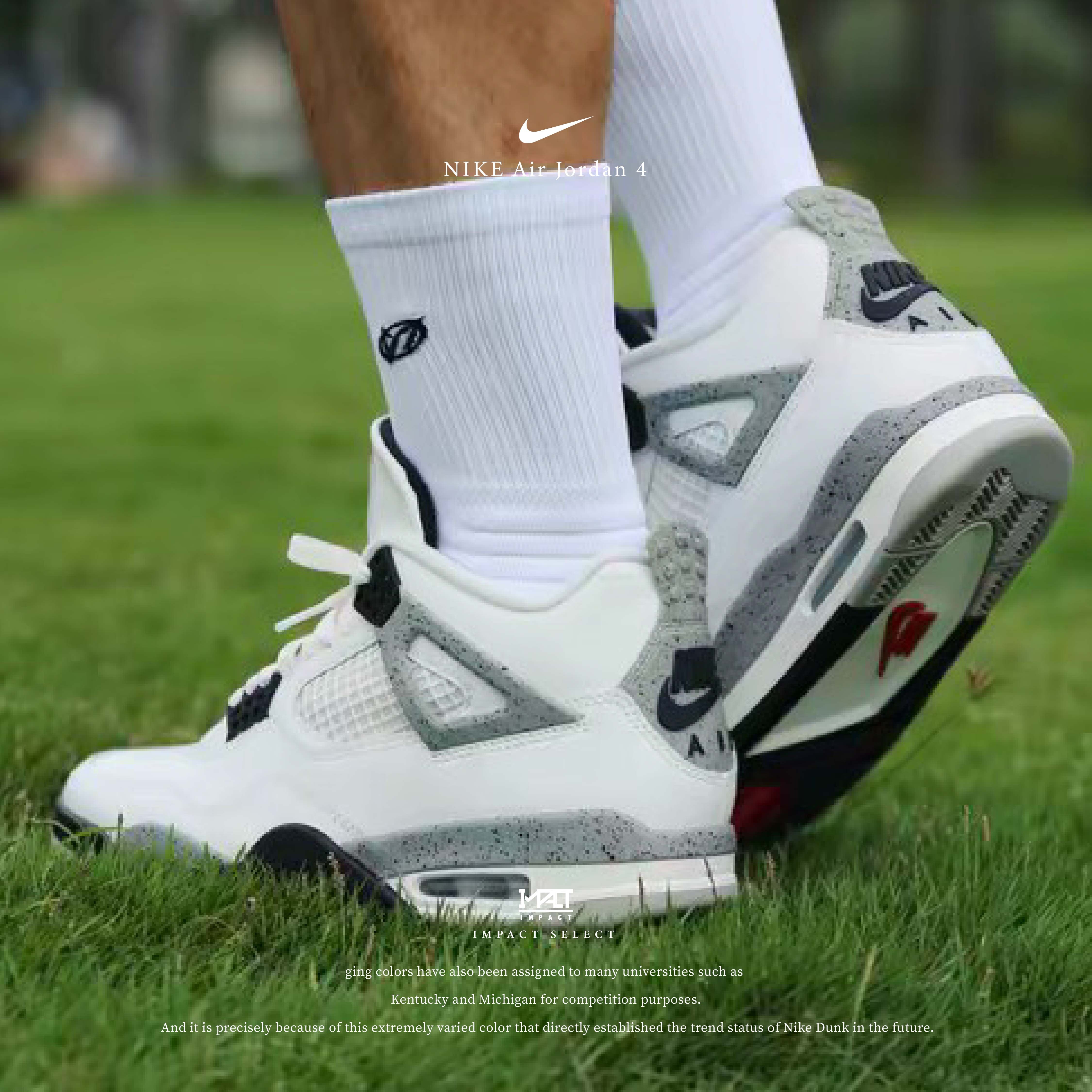 Air Jordan 4 OG "White Cement" 白水泥 男鞋 FV5029-100