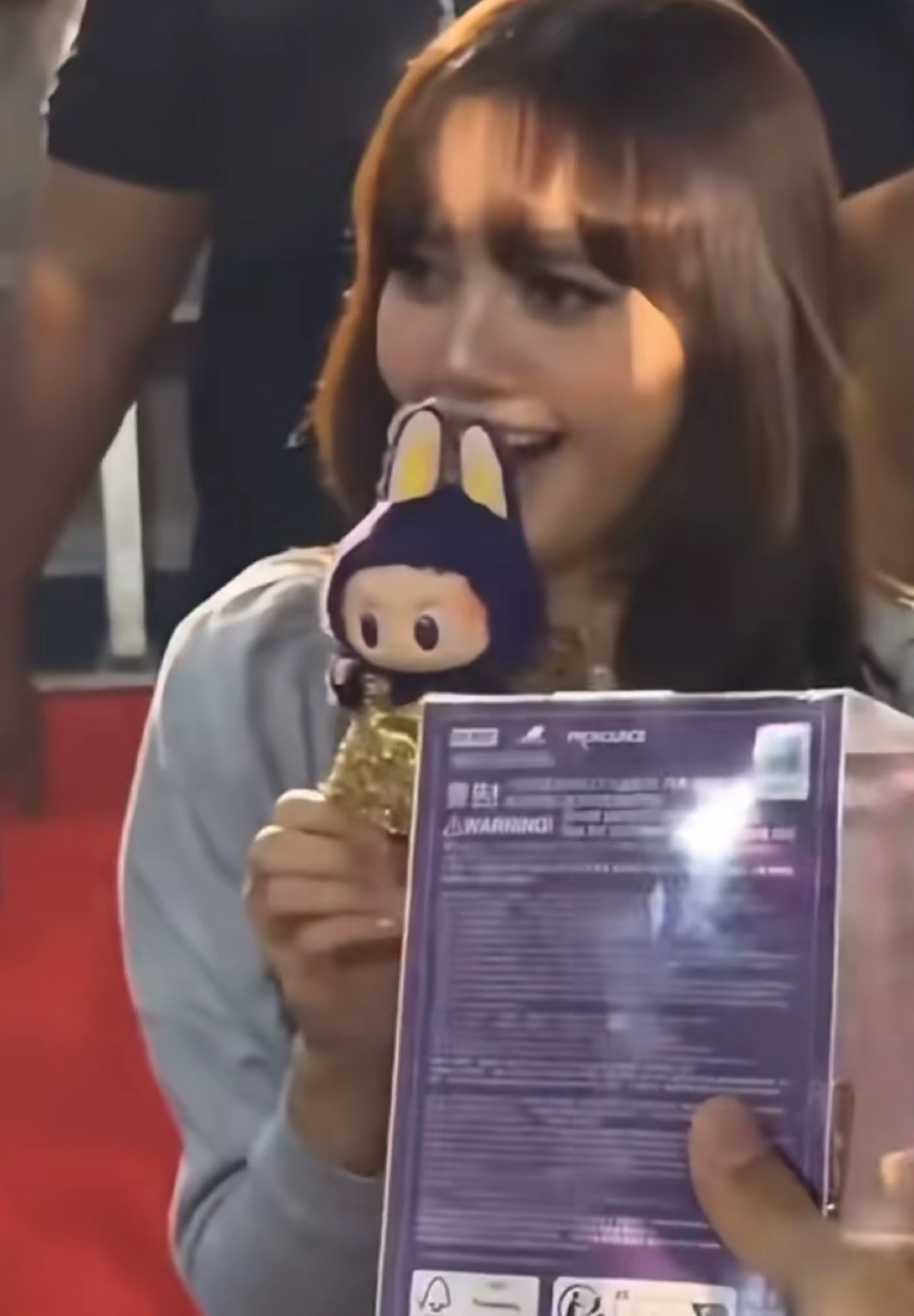 泡泡瑪特 LABUBU 紫翼幸運獸（17.5cm 吊卡）