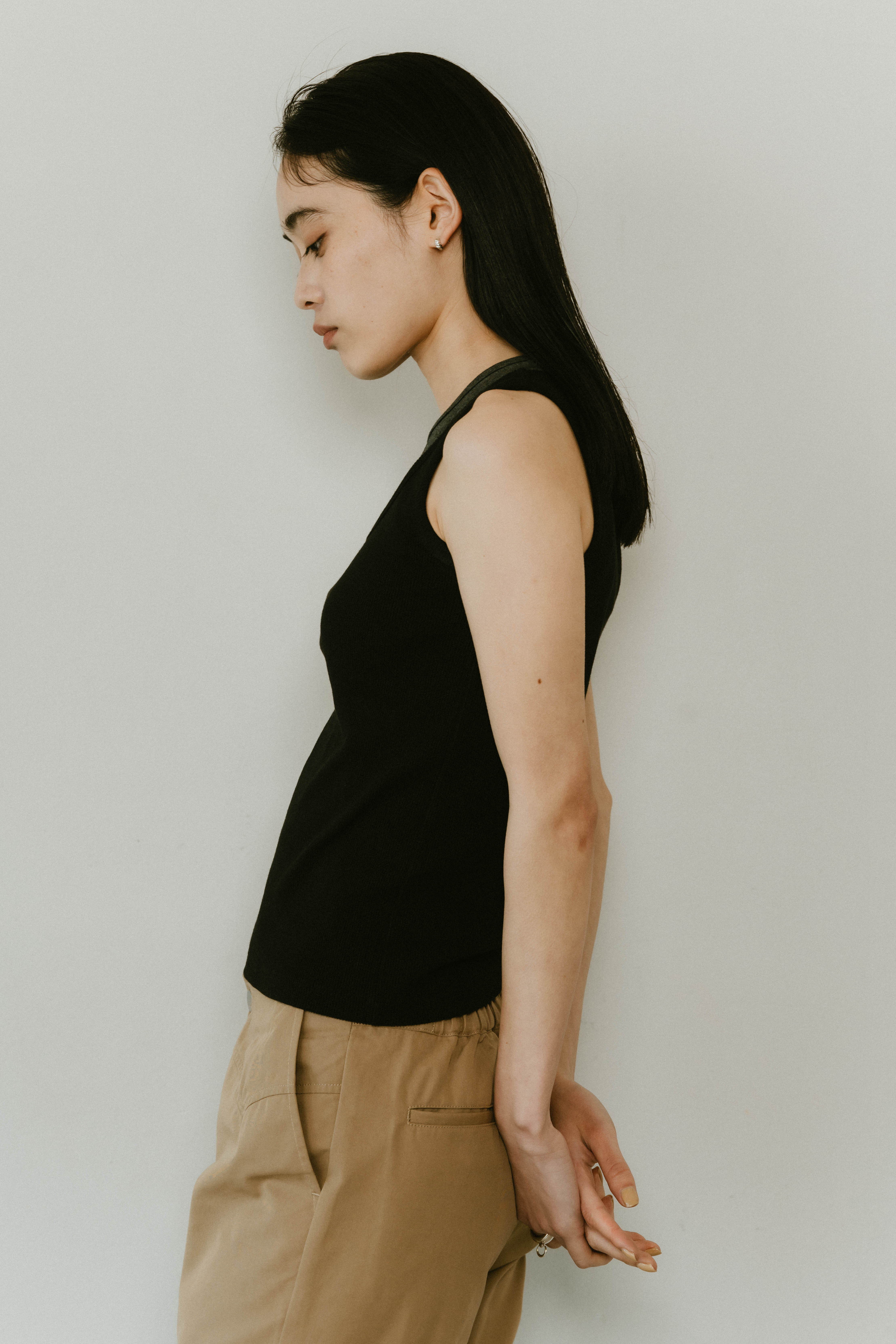 トップス Knuth Marf/2piece layered logo tank top 2piece layered logo tank top/3color | KNUTH MARF