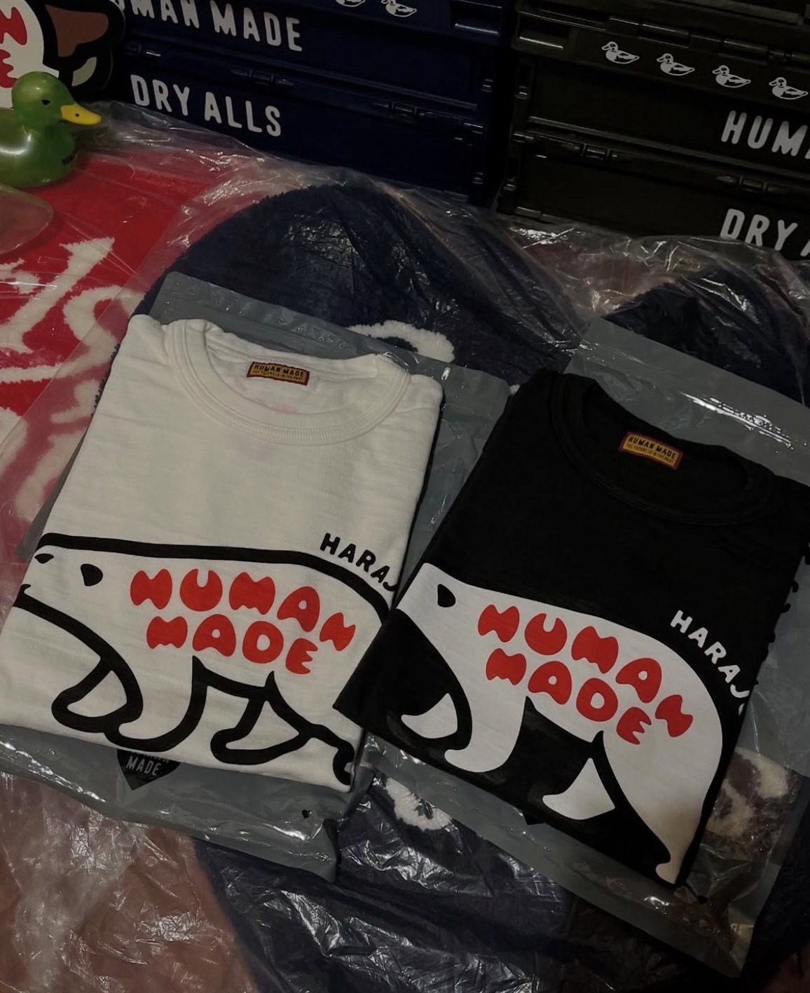 Human Made 2025 OFFLINE STORE TEE <日本東京店限定> 北極熊hm29cs059、狗hm29cs060、兔子hm29cs063