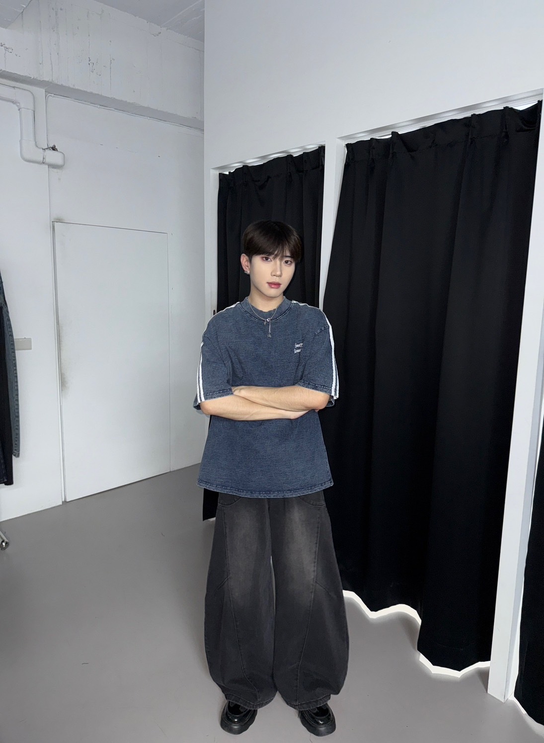 (GOAL) 水洗牛仔短T BSCP 2520