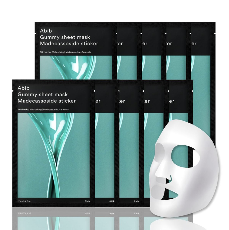 現 貨丨全新升級版本 Abib 積雪草鎮靜修復口香糖面膜10片入🌿