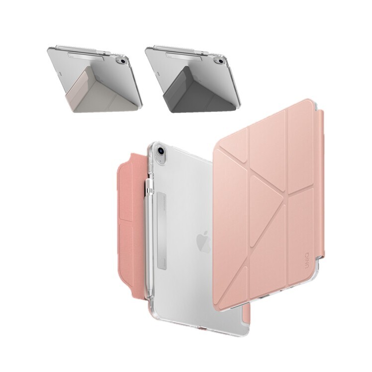 UNIQ Camden Click iPad 11th 11" (2025) 磁吸帶筆槽多功能極簡透明平板保護套