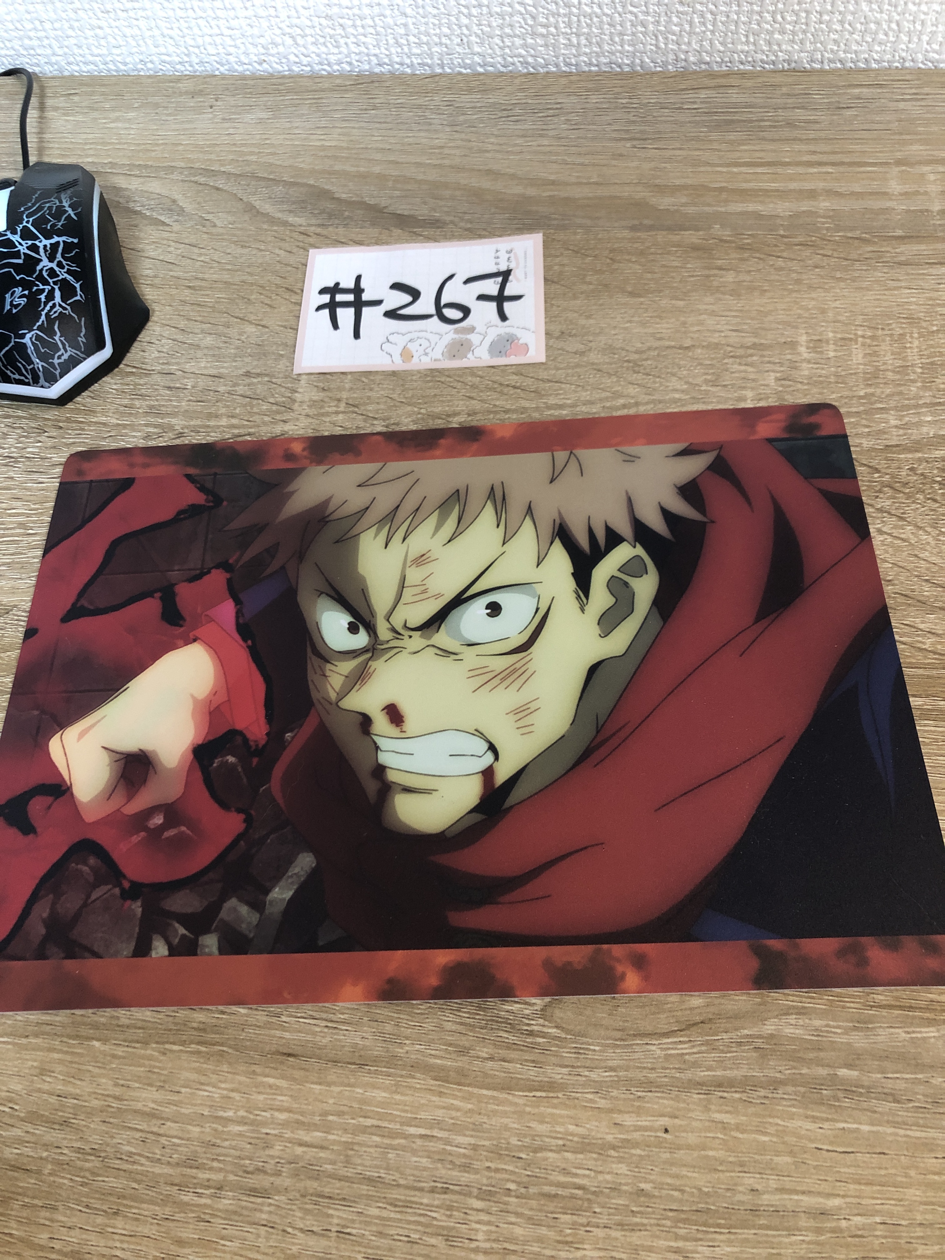 咒術迴戰  虎杖 膠墊#267