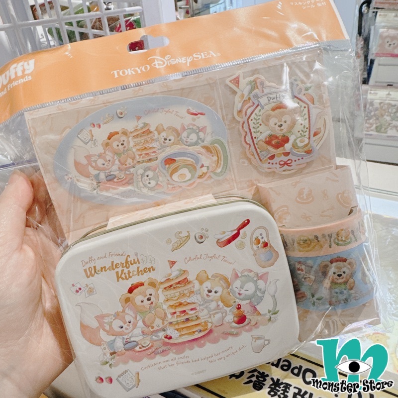 Duffy Gelatoni Cookieann Linabell裝飾紙帶貼紙連鐵盒