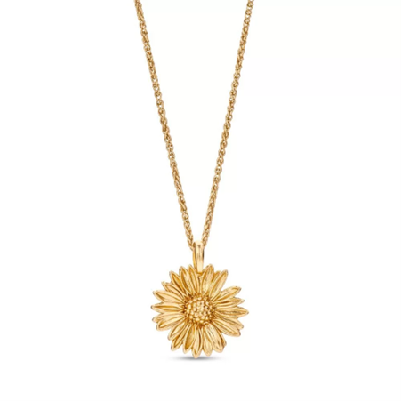 1TA0530-413 [THALLO]  Daisy Field Daisy Pendant Layer With Detachable Motif Gold #s245b (EU)