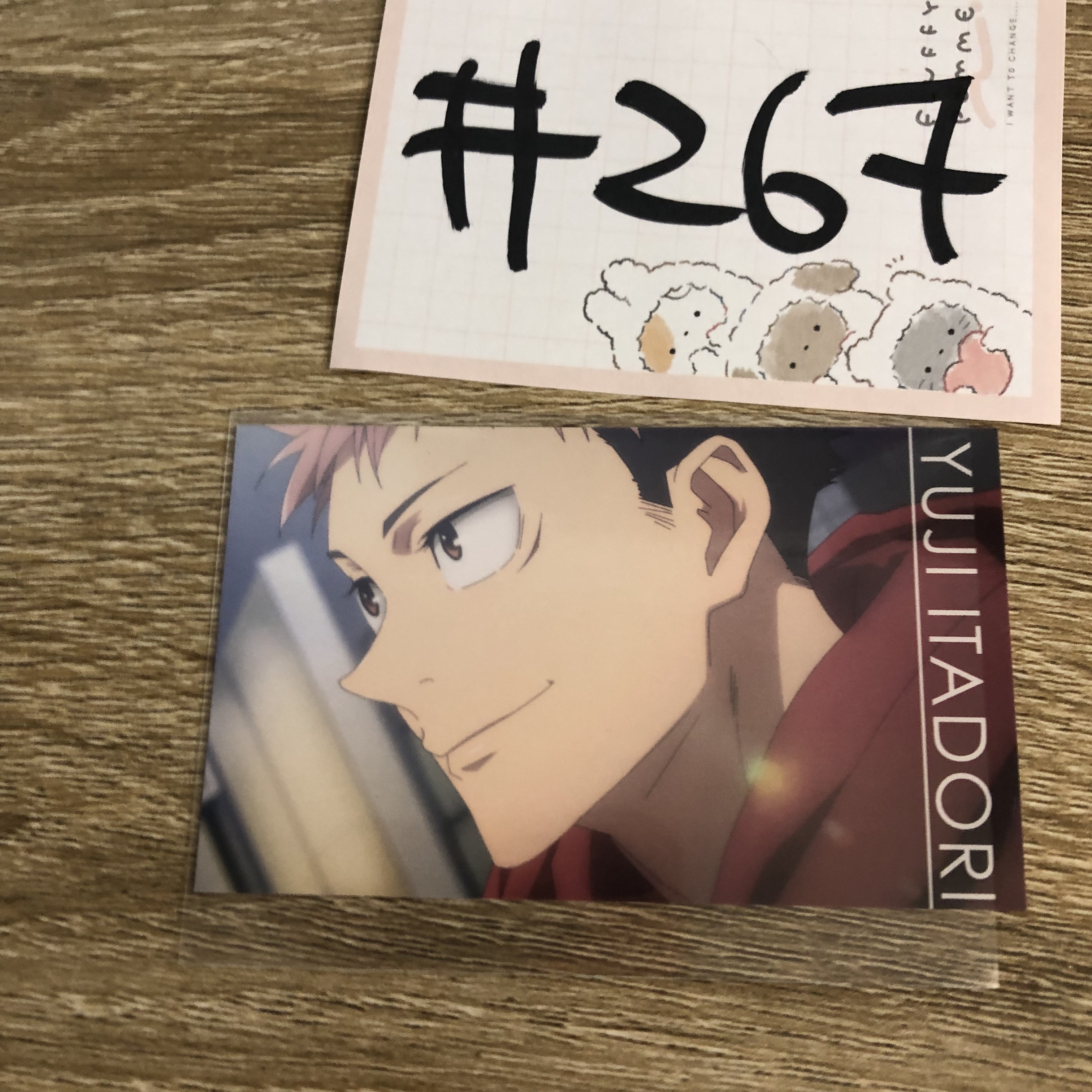 咒術迴戰   虎杖 小卡#267