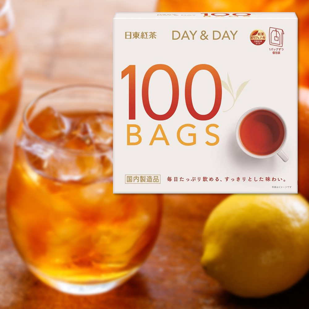 日本 日東紅茶 茶包100入
