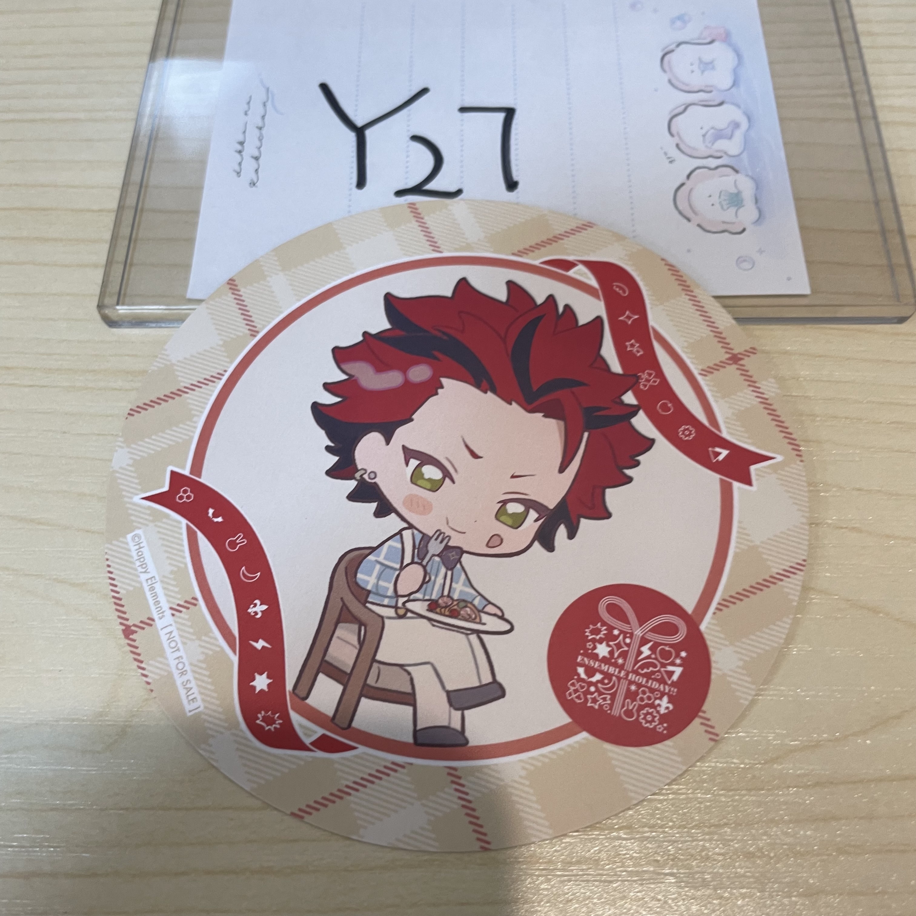 ES 紅郎 杯墊                                             Y27