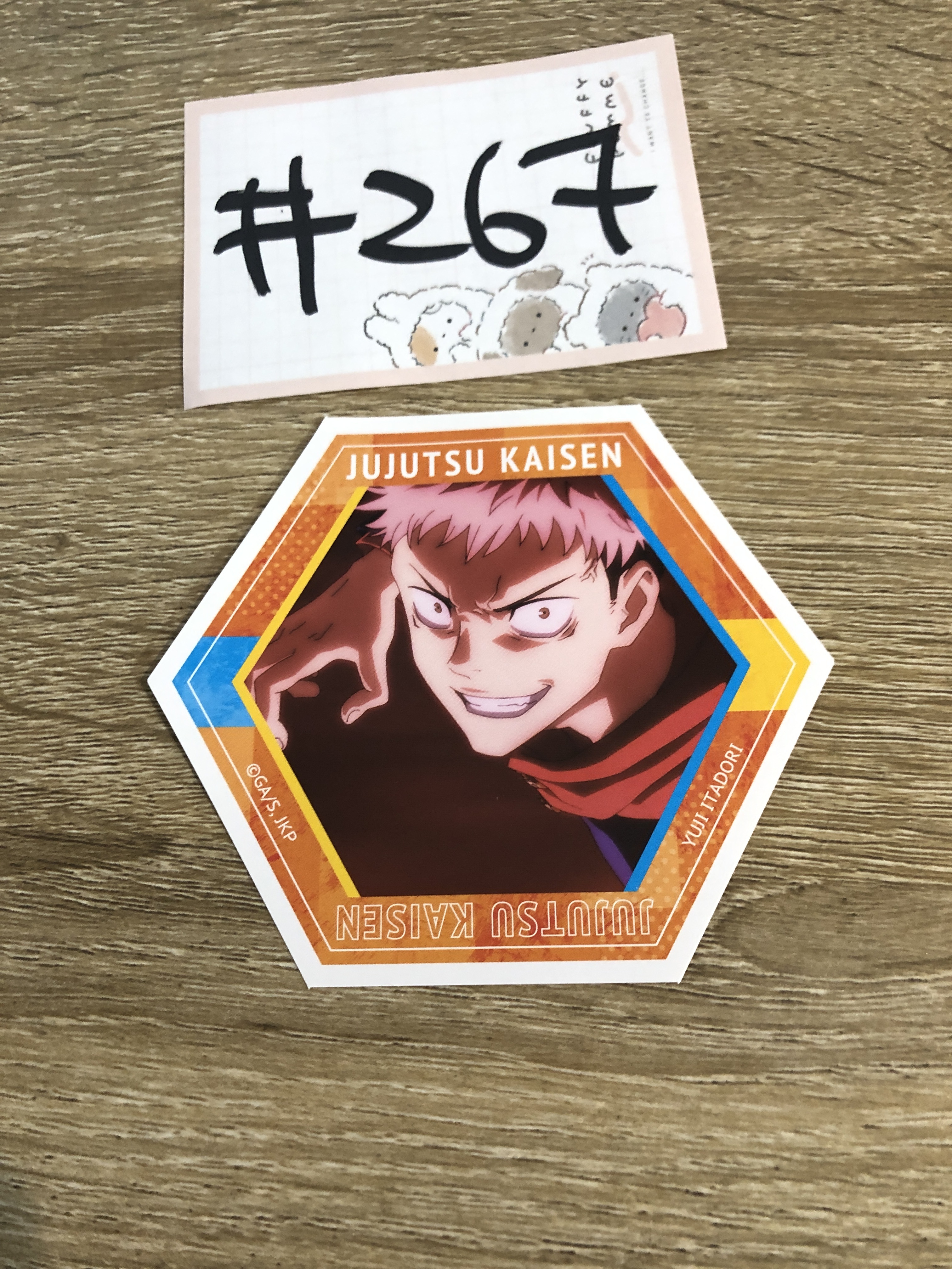 咒術迴戰 虎杖 貼紙#267