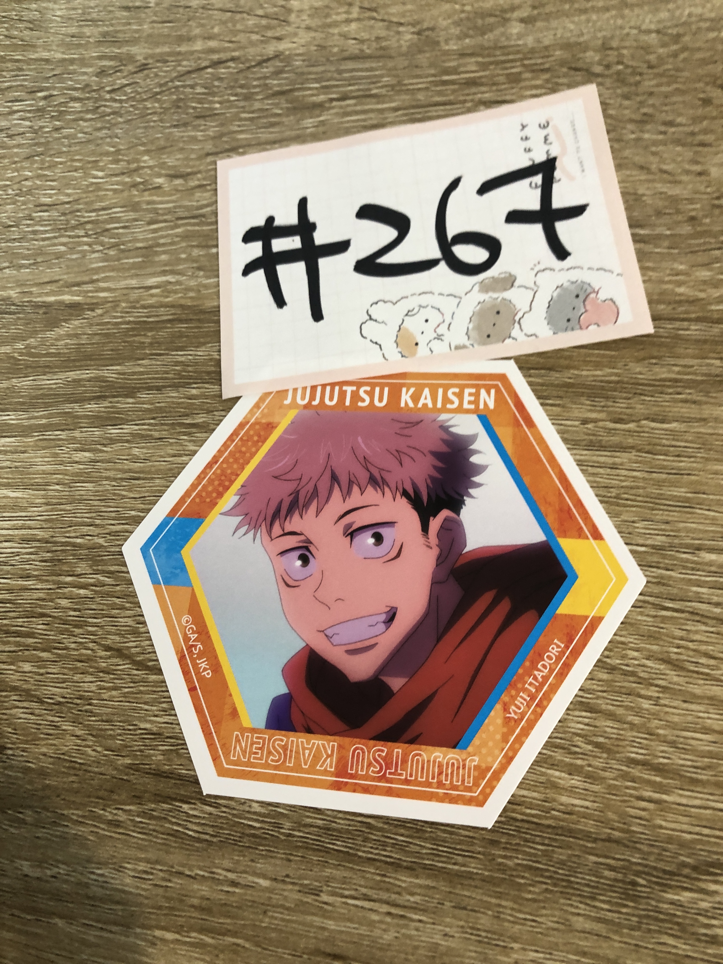 咒術迴戰 虎杖 貼紙#267