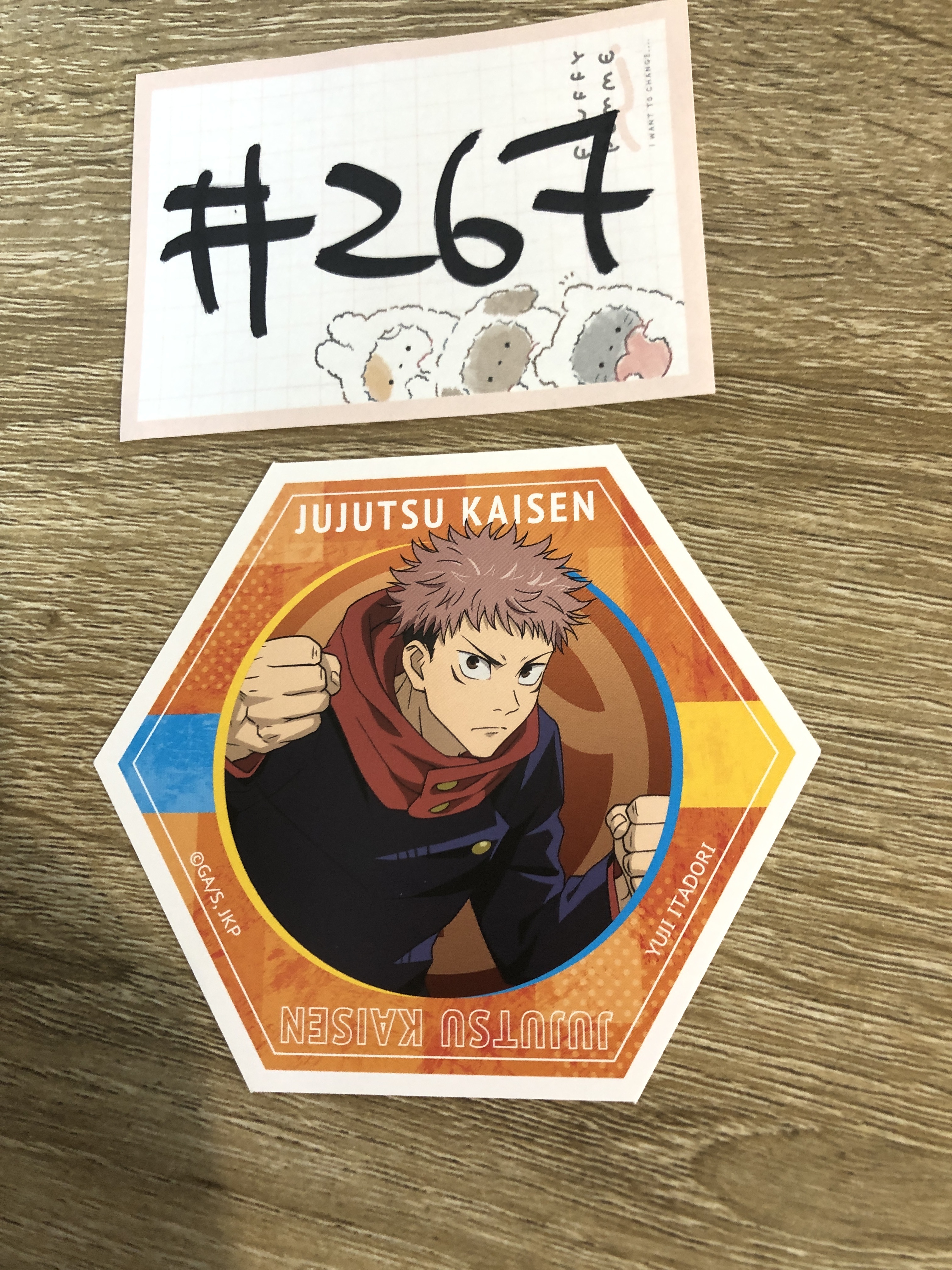 咒術迴戰 虎杖 貼紙#267