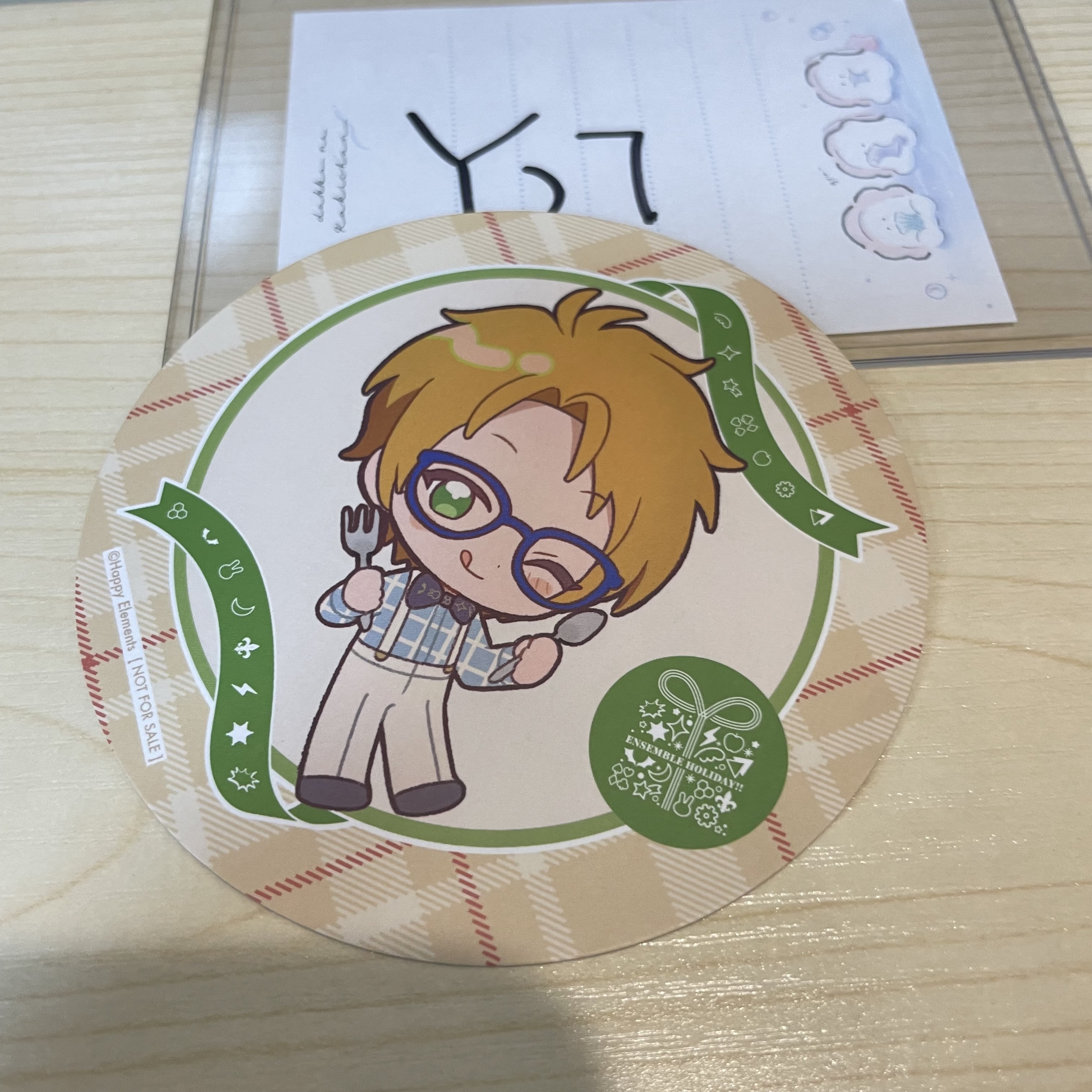 ES 真 杯墊                                             Y27