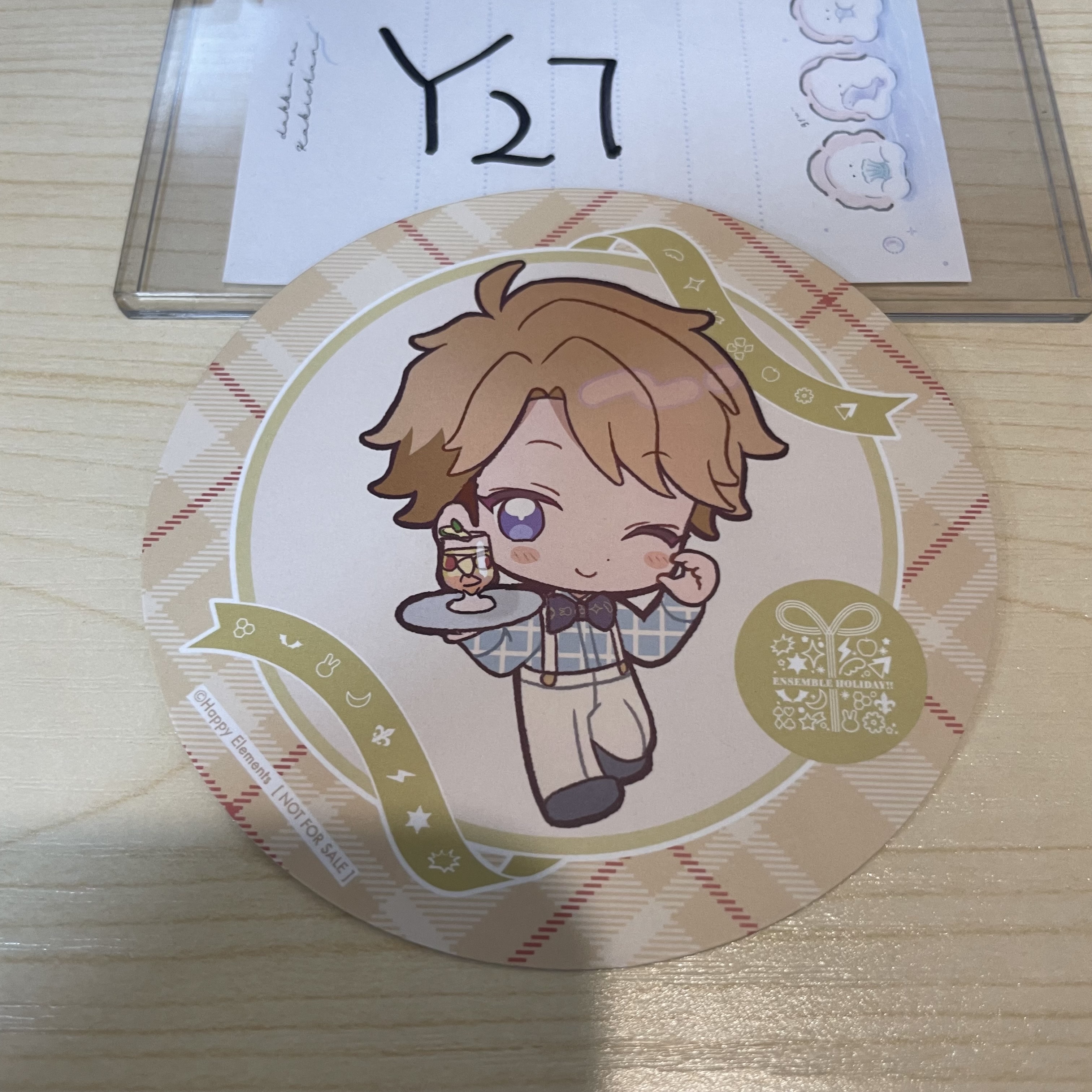 ES 嵐 杯墊                                             Y27