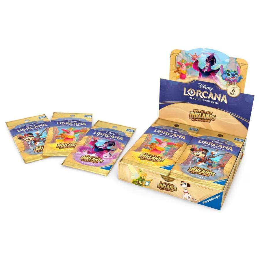 [原盒] 日版 Disney Lorcana Booster Pack Into the Inkland