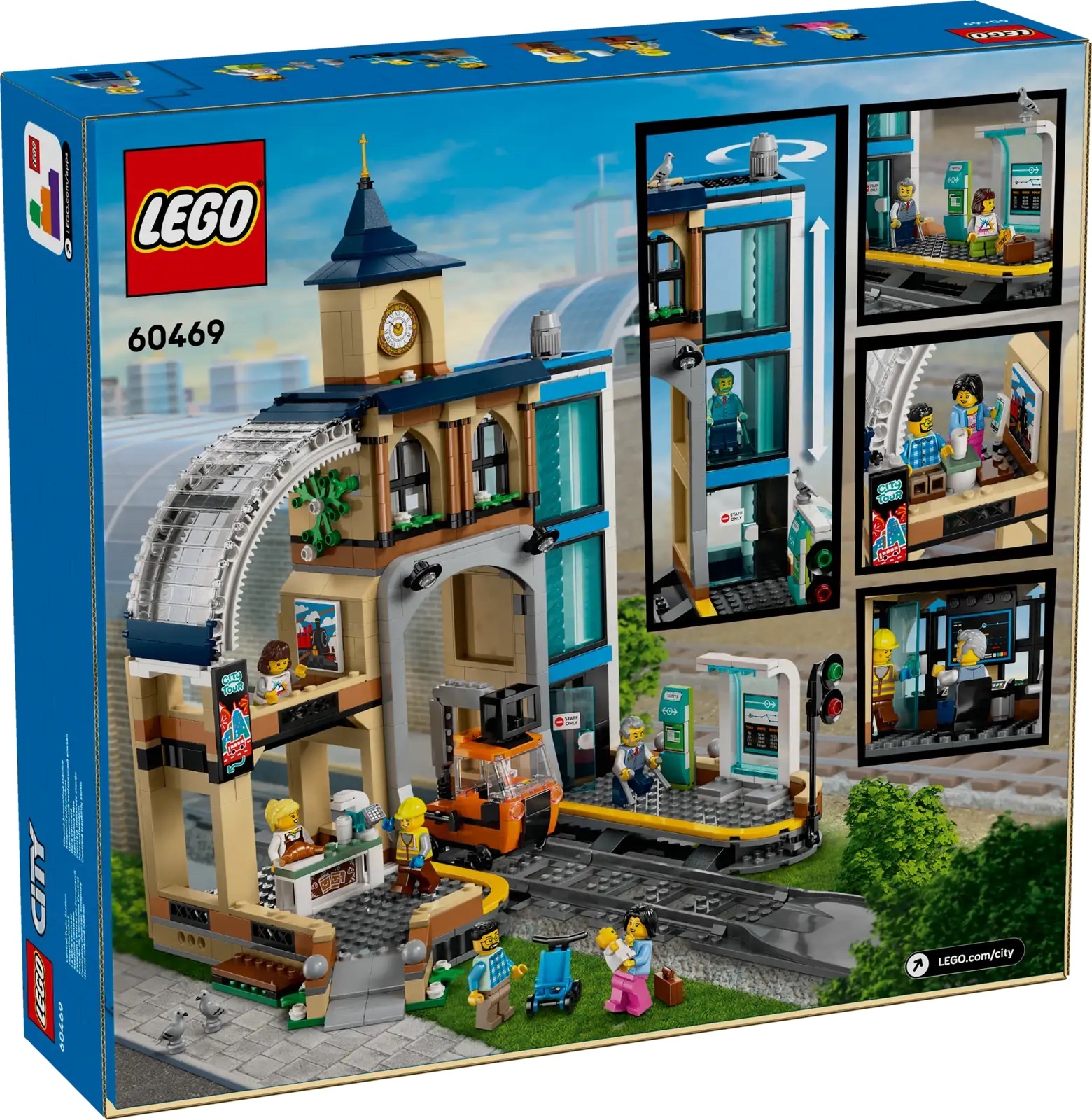 樂高 60469 中央車站 ｜ LEGO City 系列 ｜ 飛米樂高專賣店