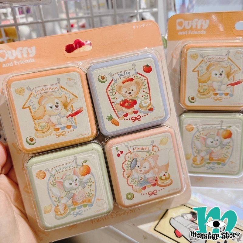 Duffy Gelatoni Cookieann Linabell罐裝糖果 (4入)