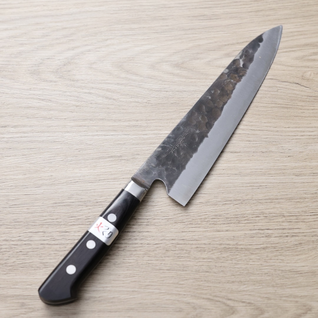 藤原照康 傳家寶刀 牛刀 210mm 青紙超級鋼 洋柄