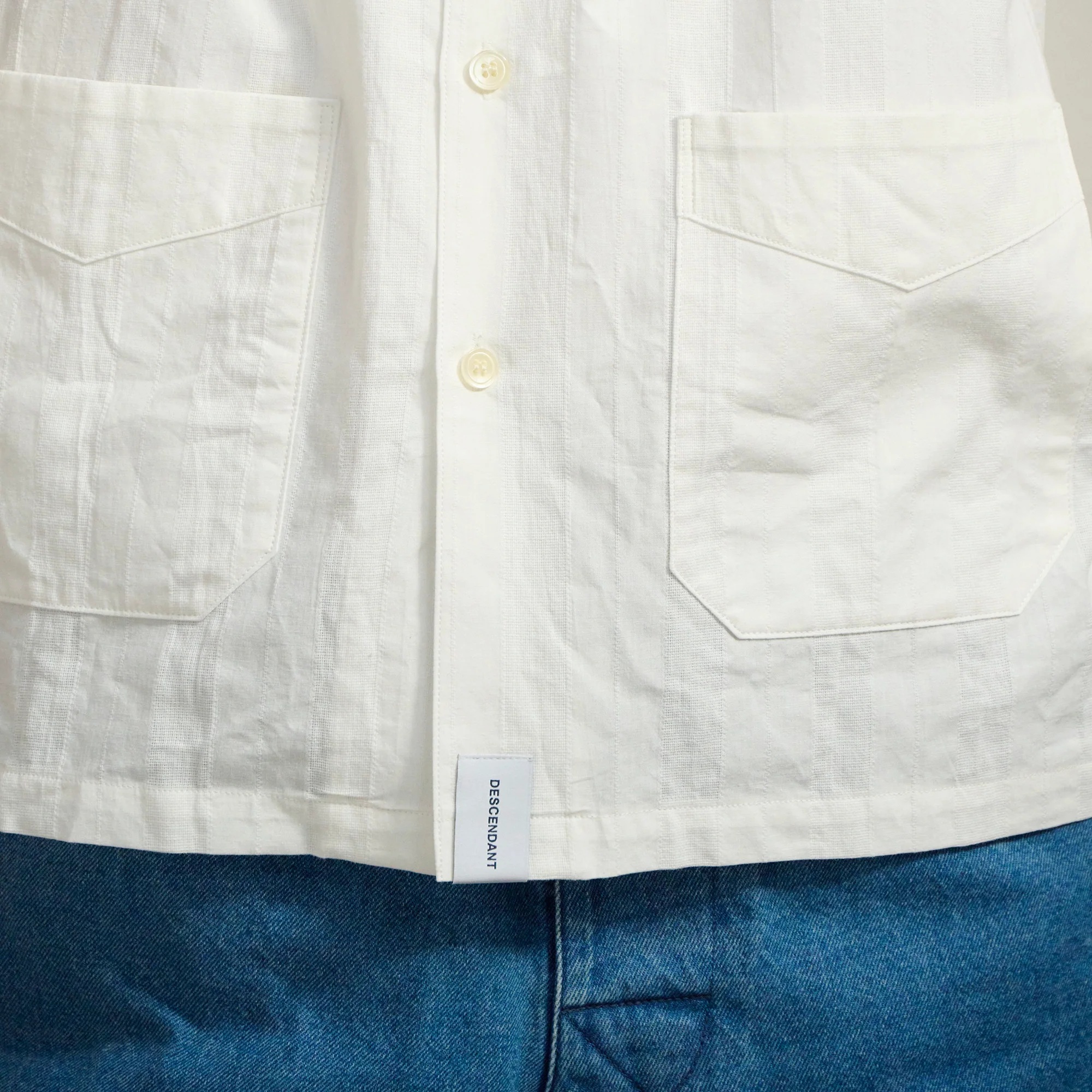 DESCENDANT 2025 RIVERA CUBA SS SHIRT - WHITE PRE ORDER ITEM (預訂中)