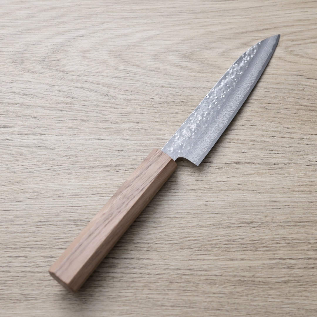 黑崎真 蔬果刀 135mm VG7鋼 鎚目大馬士革