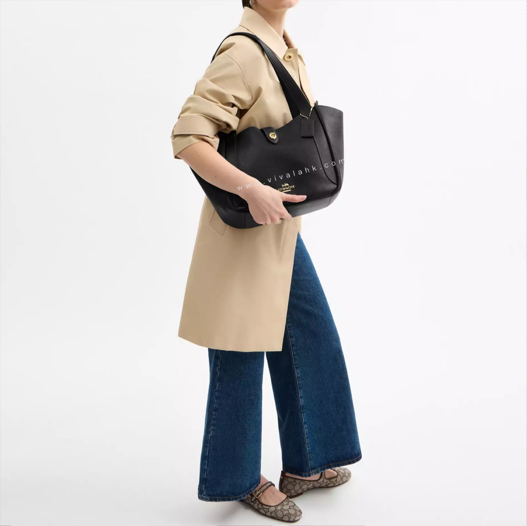 Coach - Hadley Turnlock Tote Bag (CAL17)