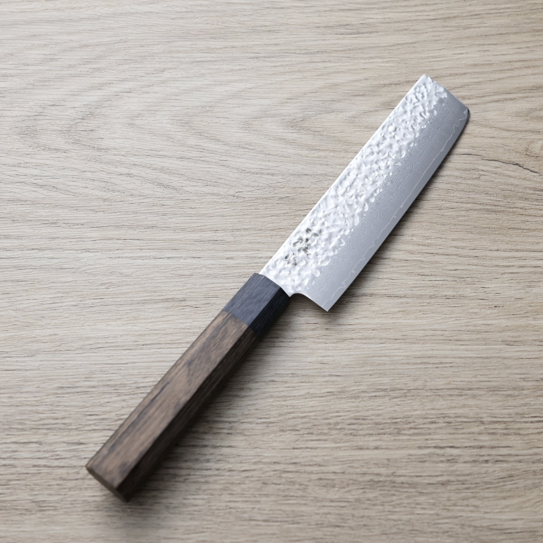 一徹 小菜切 135mm VG10鋼 33層鎚目大馬士革