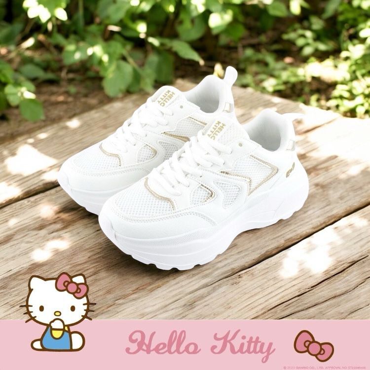 25080-KT Sanrio Hello Kitty Recommended Versatile Casual Dad Shoes #TW-AS25-924005