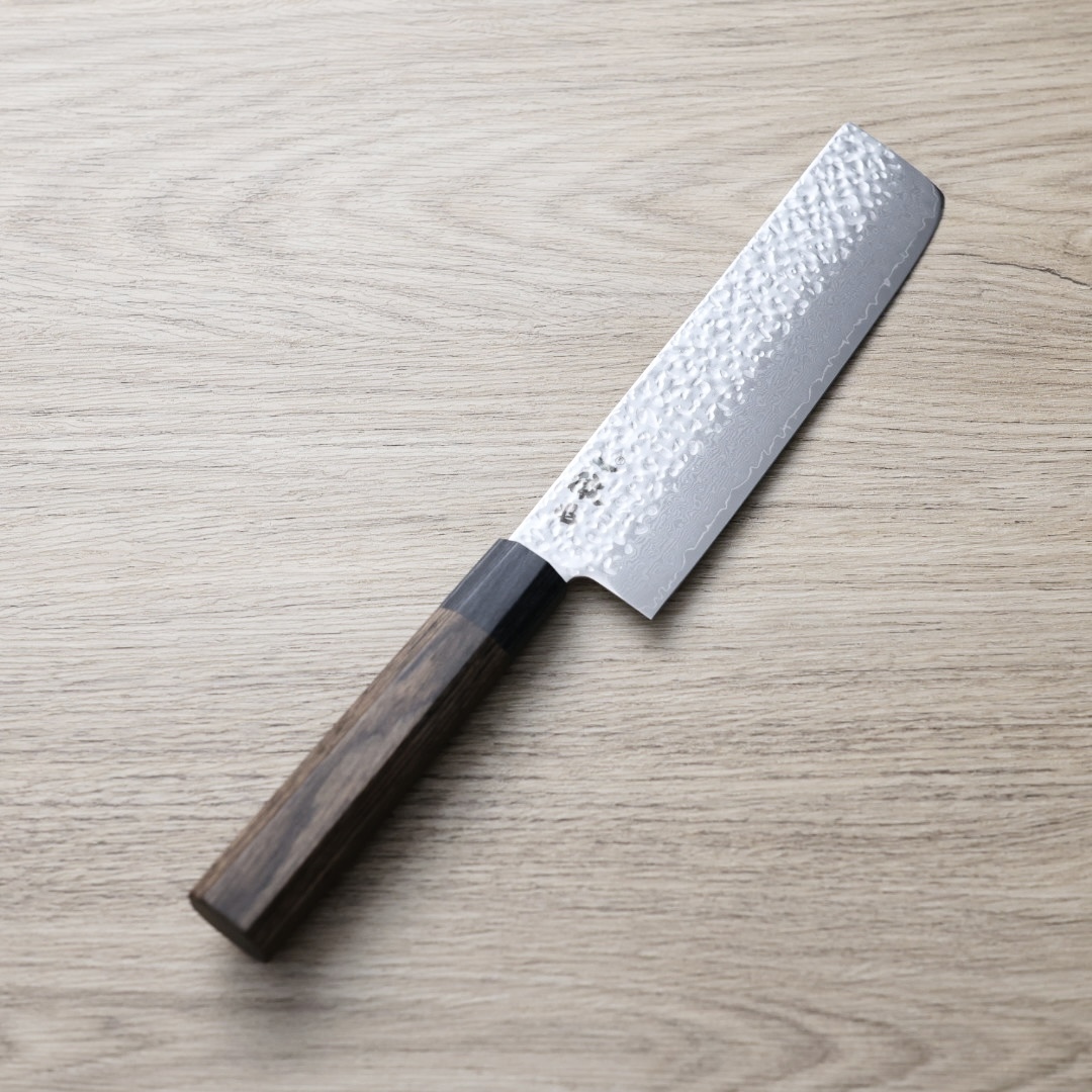 一徹 菜切 150mm VG10鋼 33層鎚目大馬士革