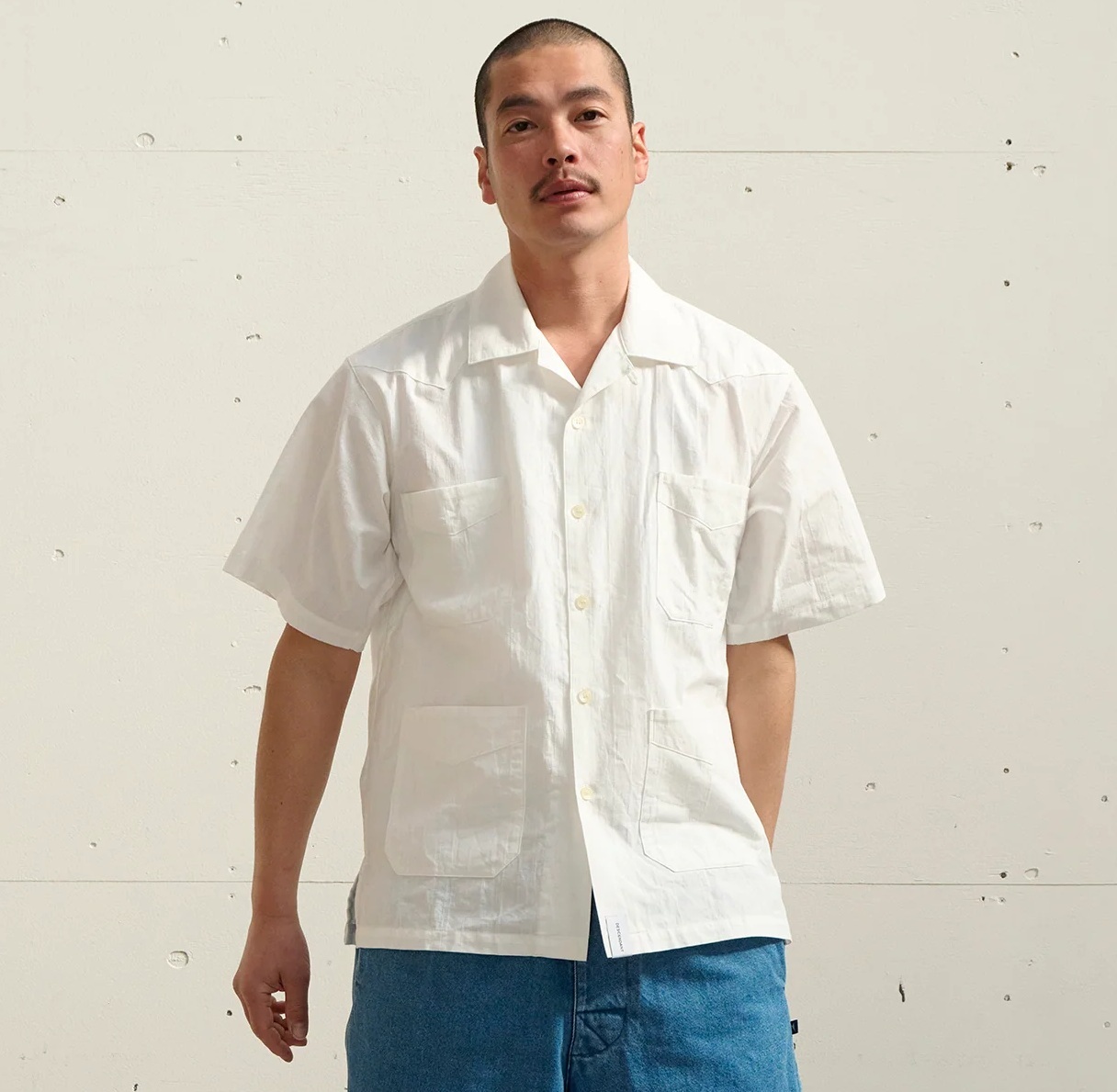 DESCENDANT 2025 RIVERA CUBA SS SHIRT - WHITE PRE ORDER ITEM (預訂中)