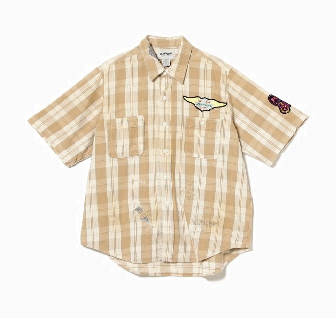 ON SALE: BOWWOW 2025 ELIMINATORS S/S FLANNEL SHIRT S/S - PRE ORDER ITEM (預訂中)