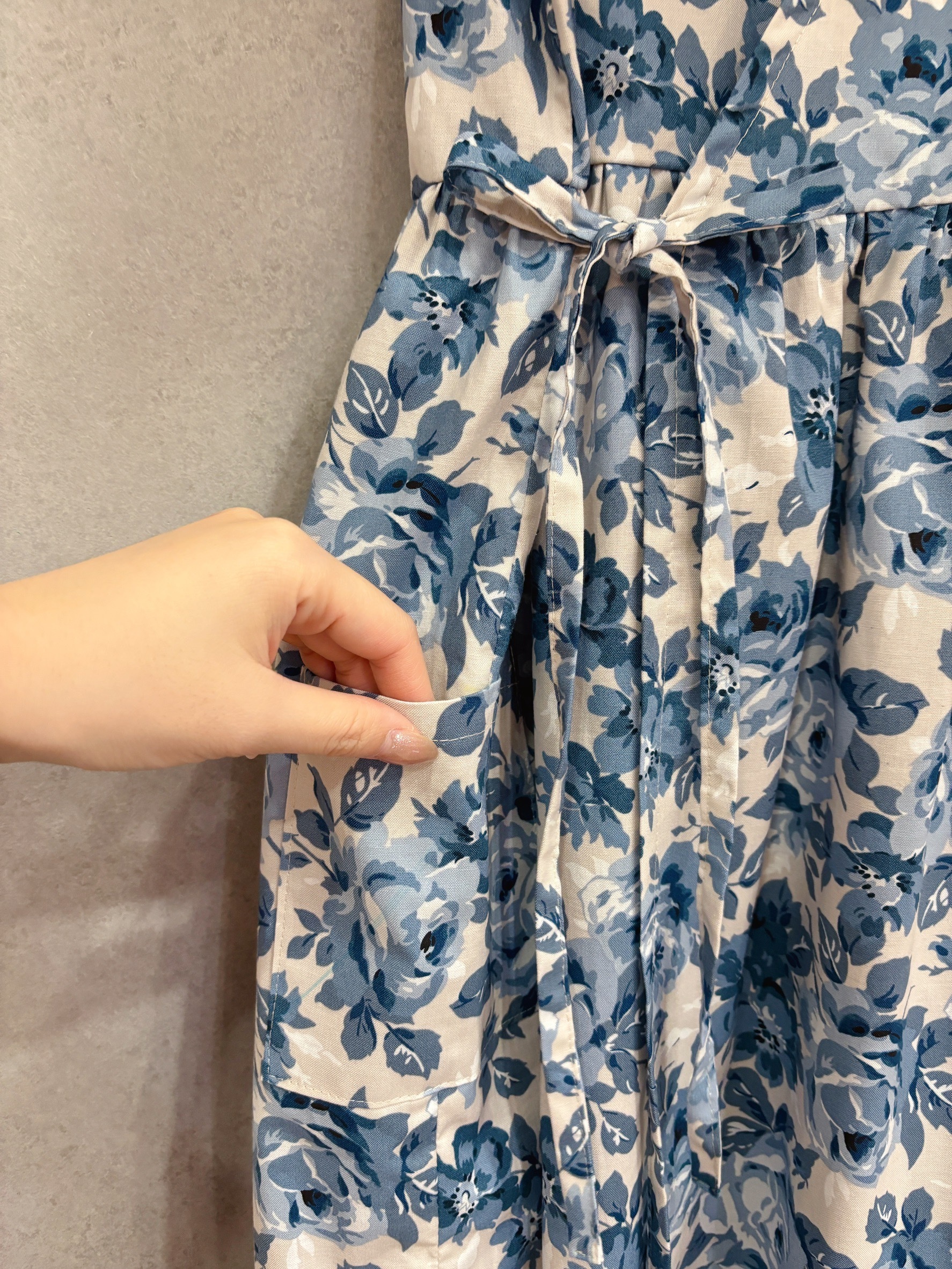 莫蘭迪牡丹 媽咪背心長罩衫洋裝