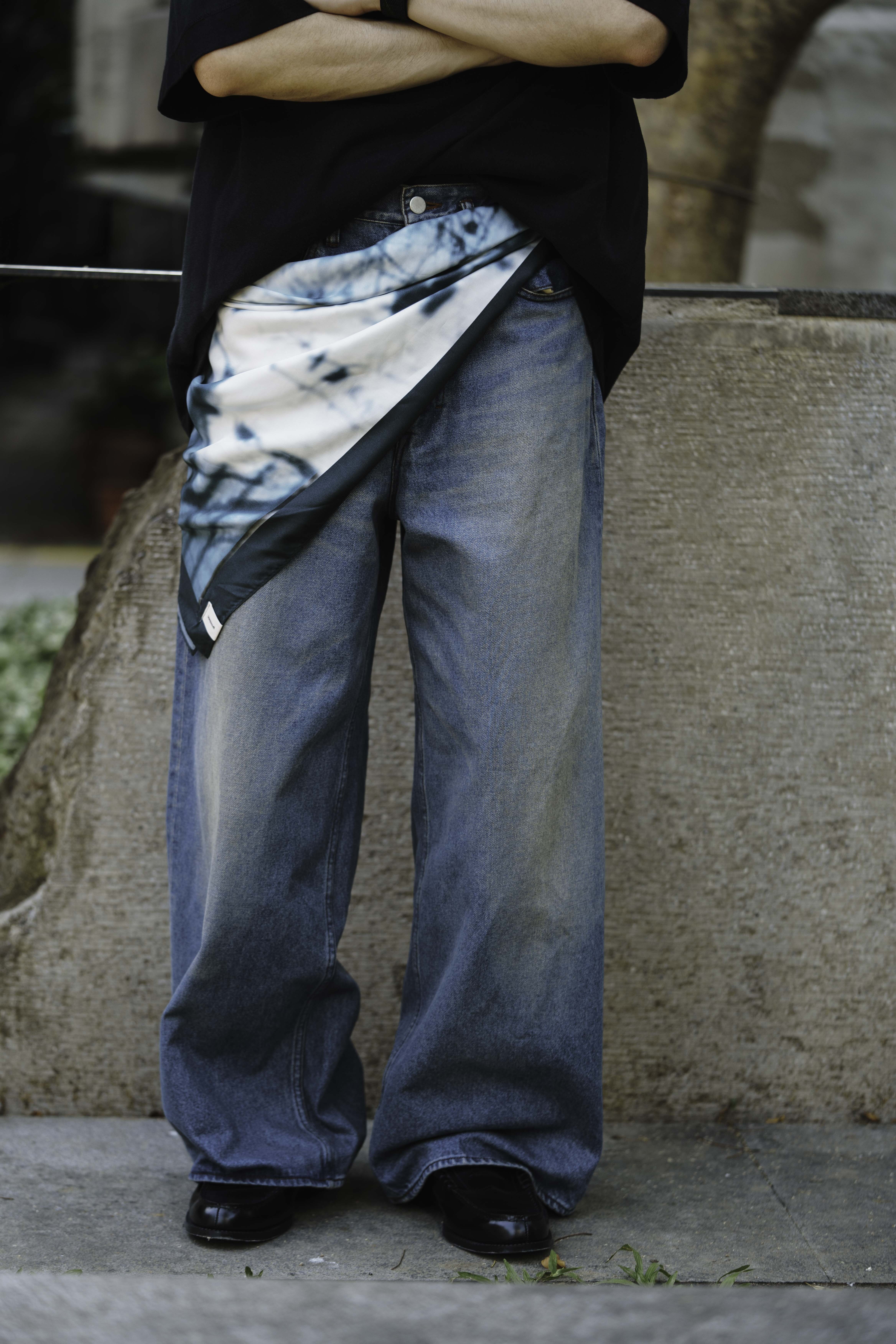 SHINYAKOZUKA - WASHED ORDINARY CITY STRAIGHT / INDIGO