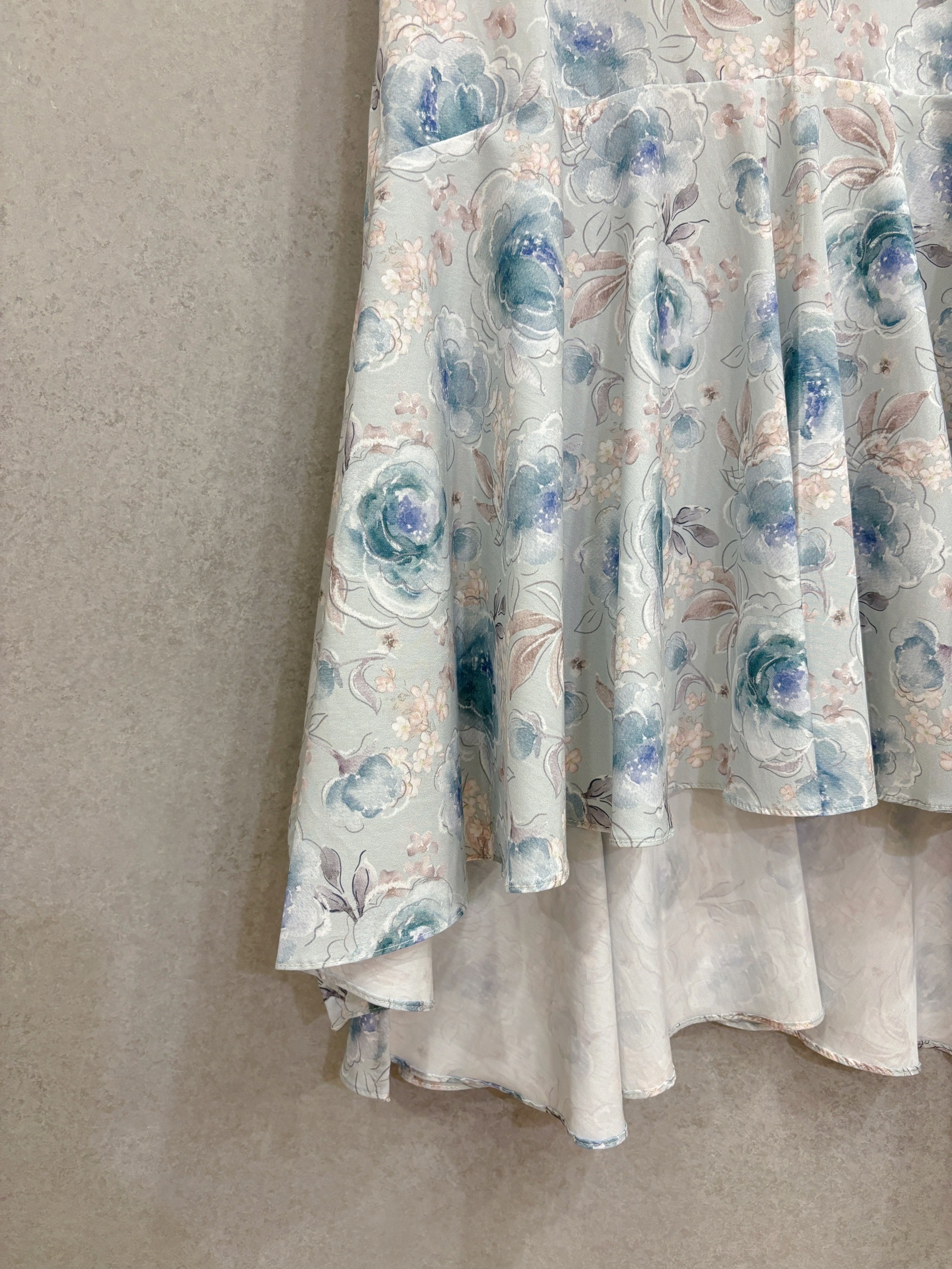 藍玫瑰 媽咪美人魚洋裝(S)