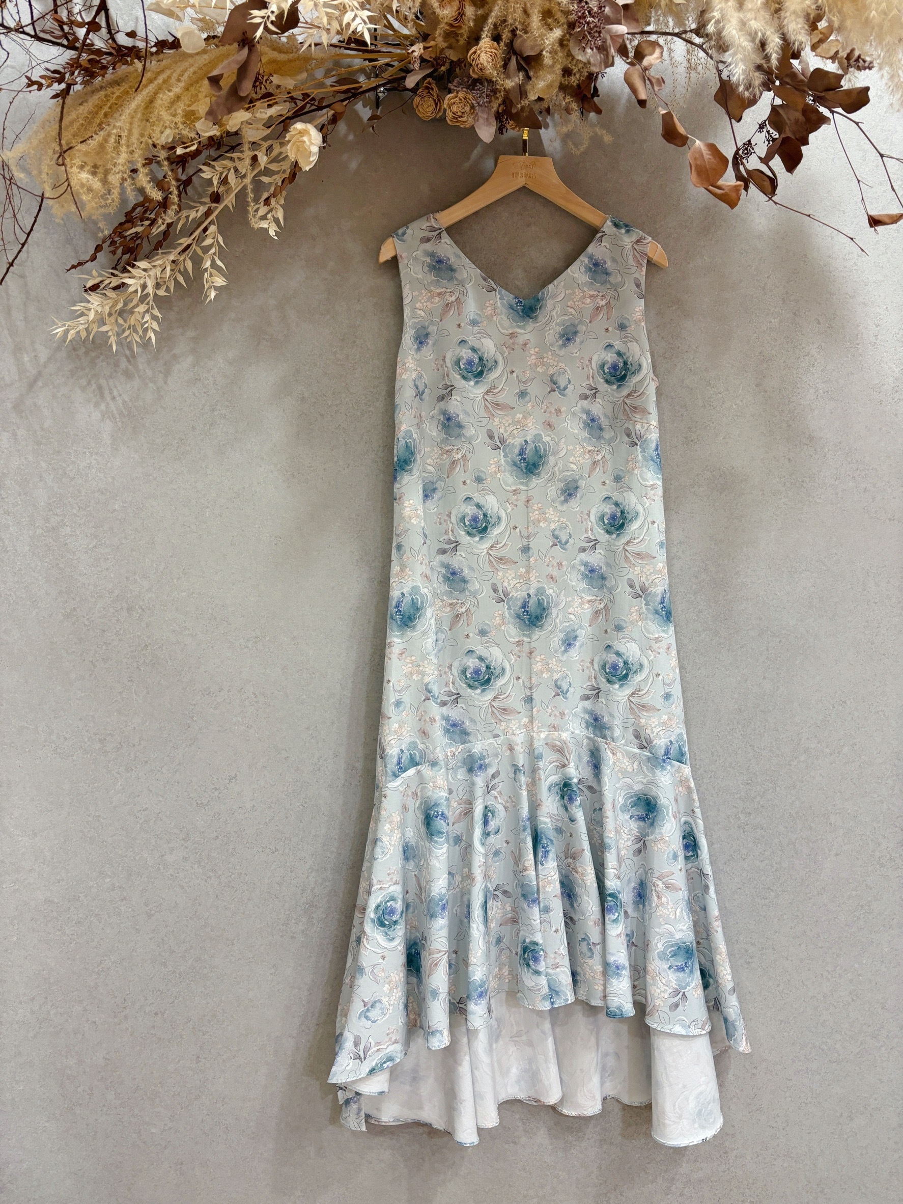 藍玫瑰 媽咪美人魚洋裝(S)