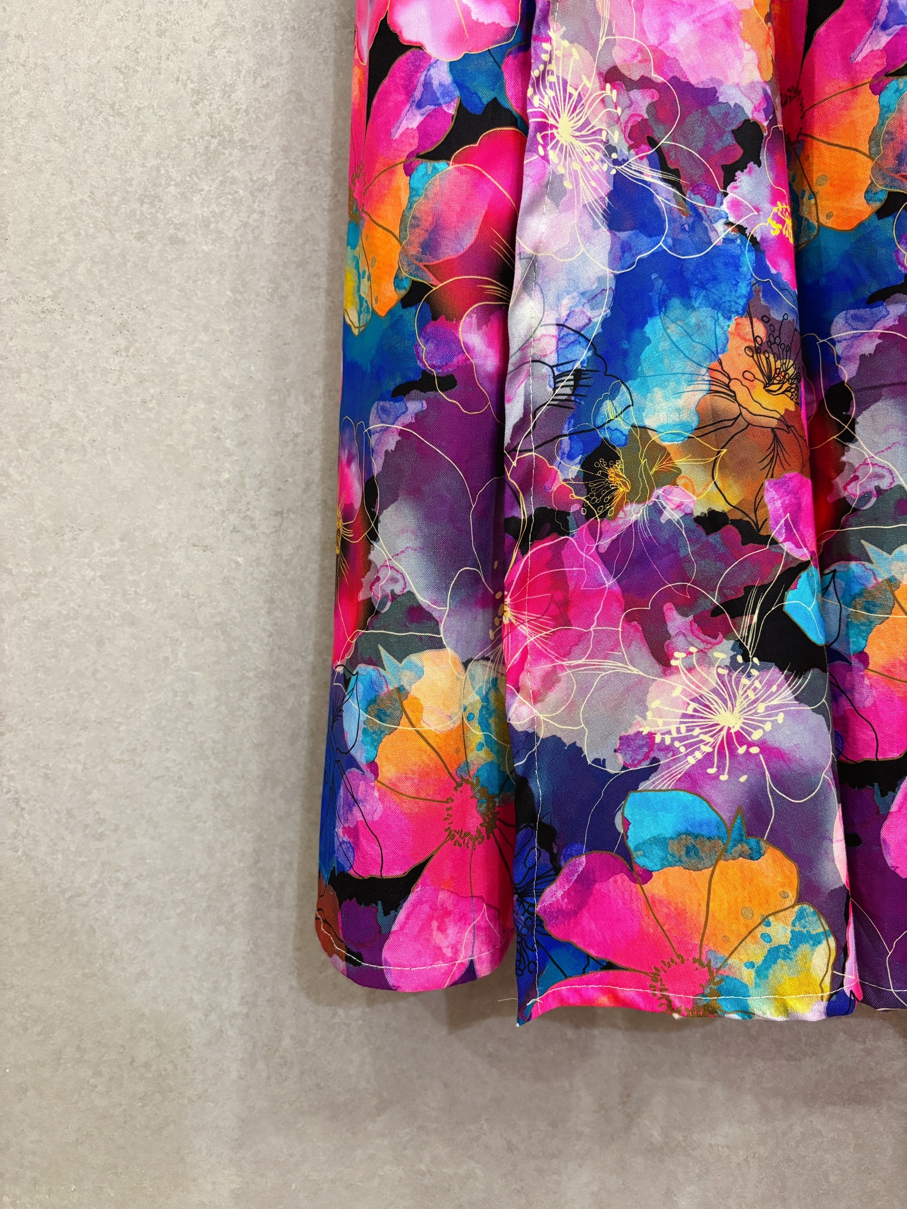 胭脂花語 媽咪開衩魚尾洋裝(S)