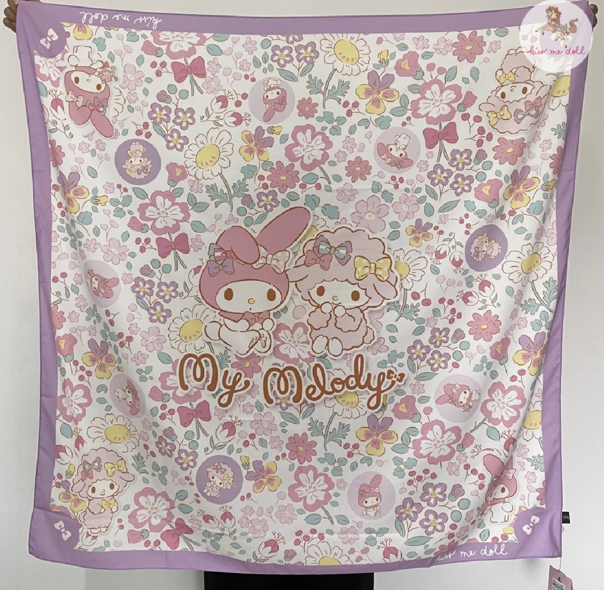 KISS ME DOLL - 真絲絲巾 ( MELODY )
