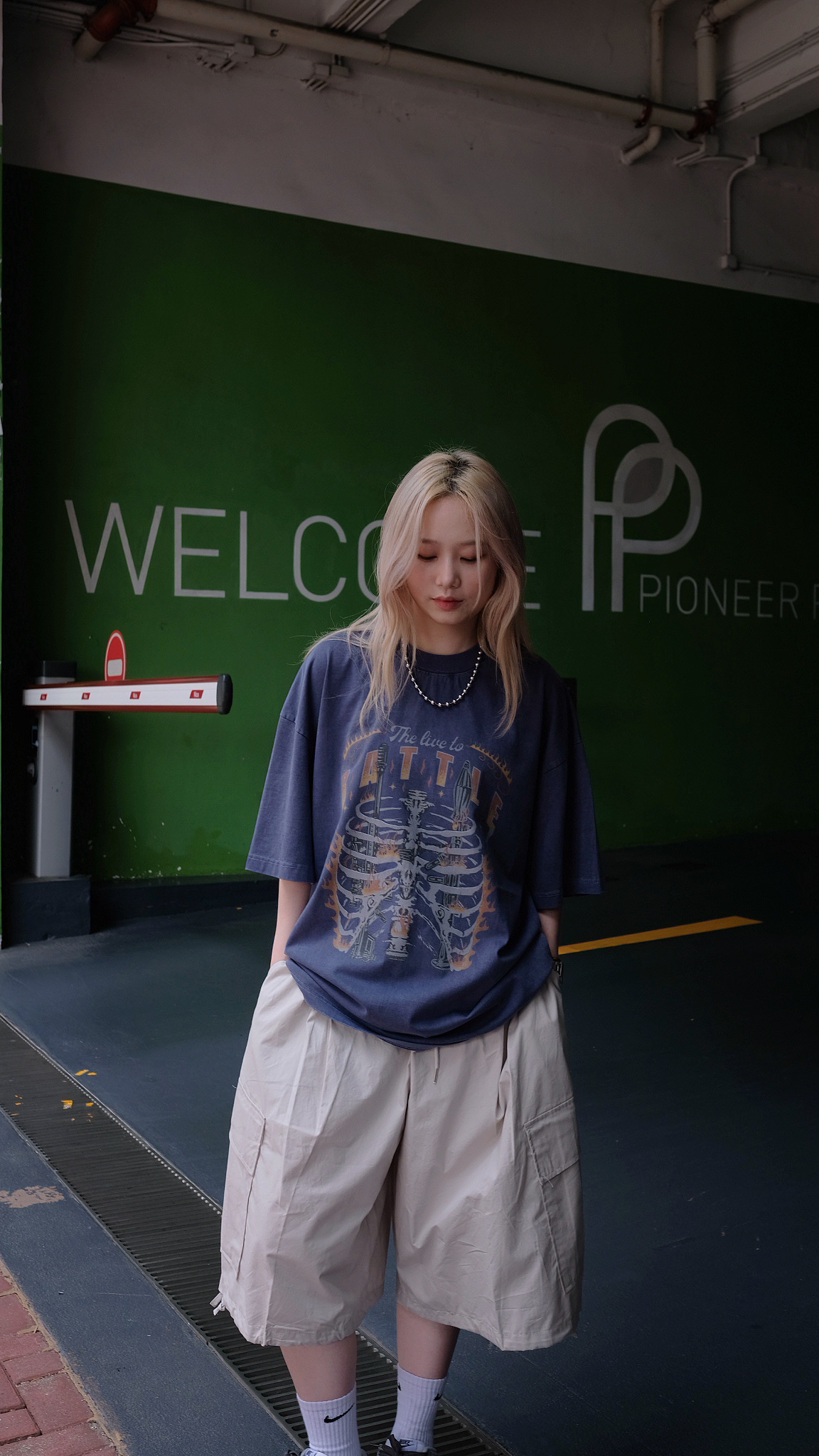 ST0057 Bone Print Tee