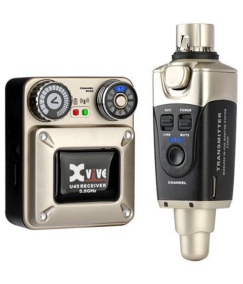 xvive U45 In-Ear Monitor earphoWireless System 無線監聽耳機系