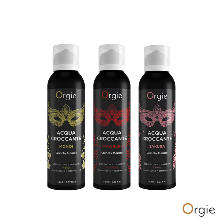 Orgie Acqua Croccante 跳動慕斯按摩油-150ml