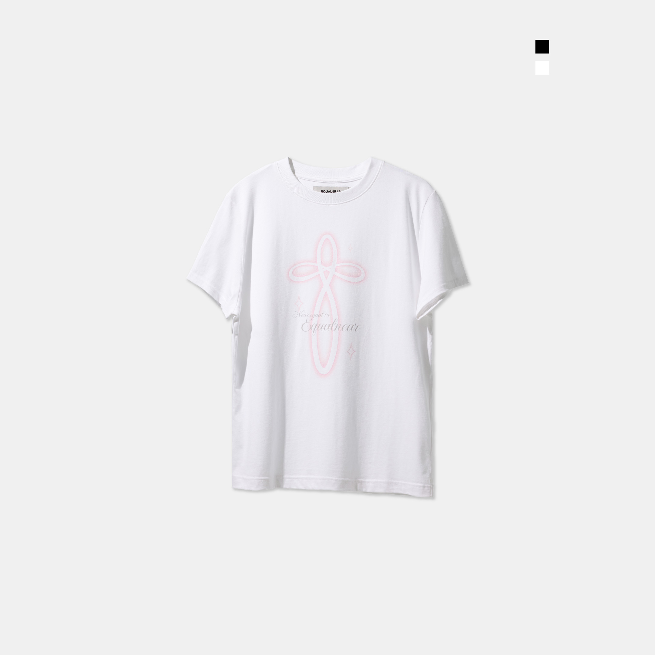EQUALNEAR SS25 TS01 Everglow Tee 無限 光暈 修身 短T