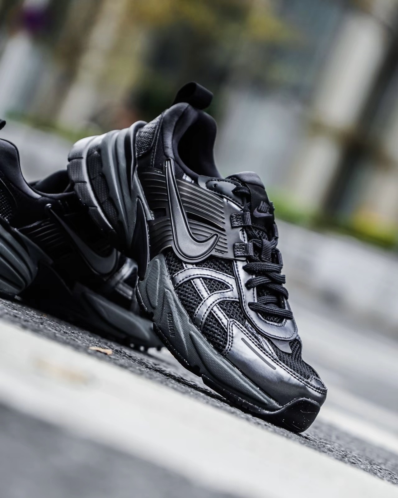 #現貨 Nike V2K Run Runtekk 復古 慢跑鞋 HJ4497-001 全黑