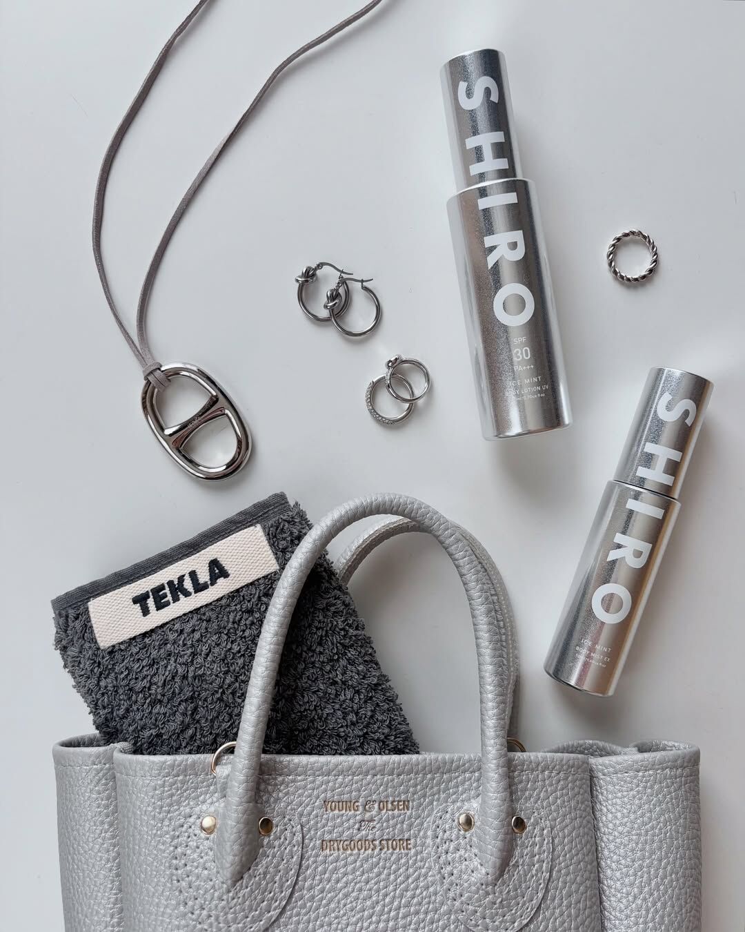 #現貨供應 SHIRO 冰涼薄荷系列 身體噴霧 防曬身體乳