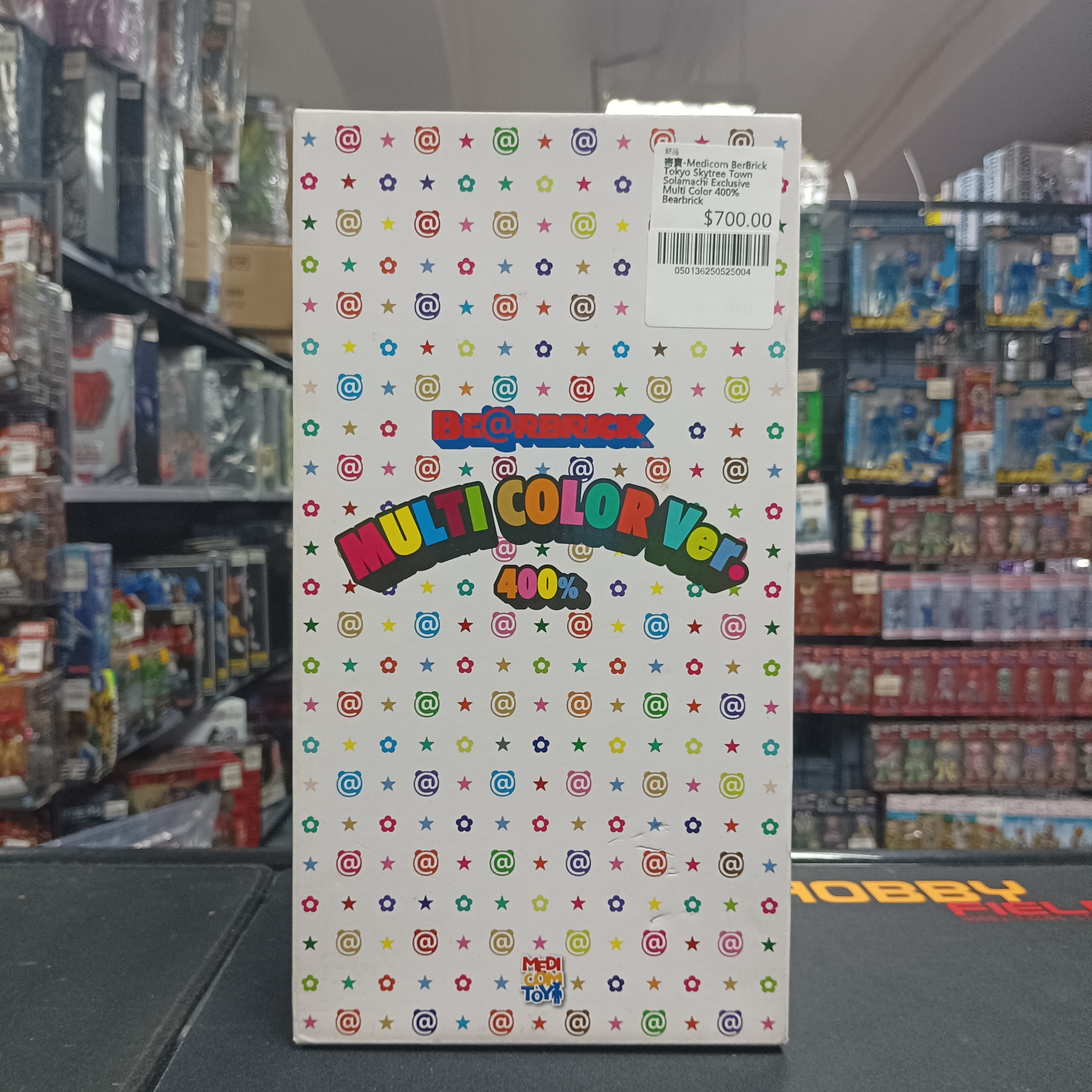 寄賣-Medicom Be@rBrick Tokyo Skytree Town Solamachi Exclusive Multi Color 400% Bearbrick