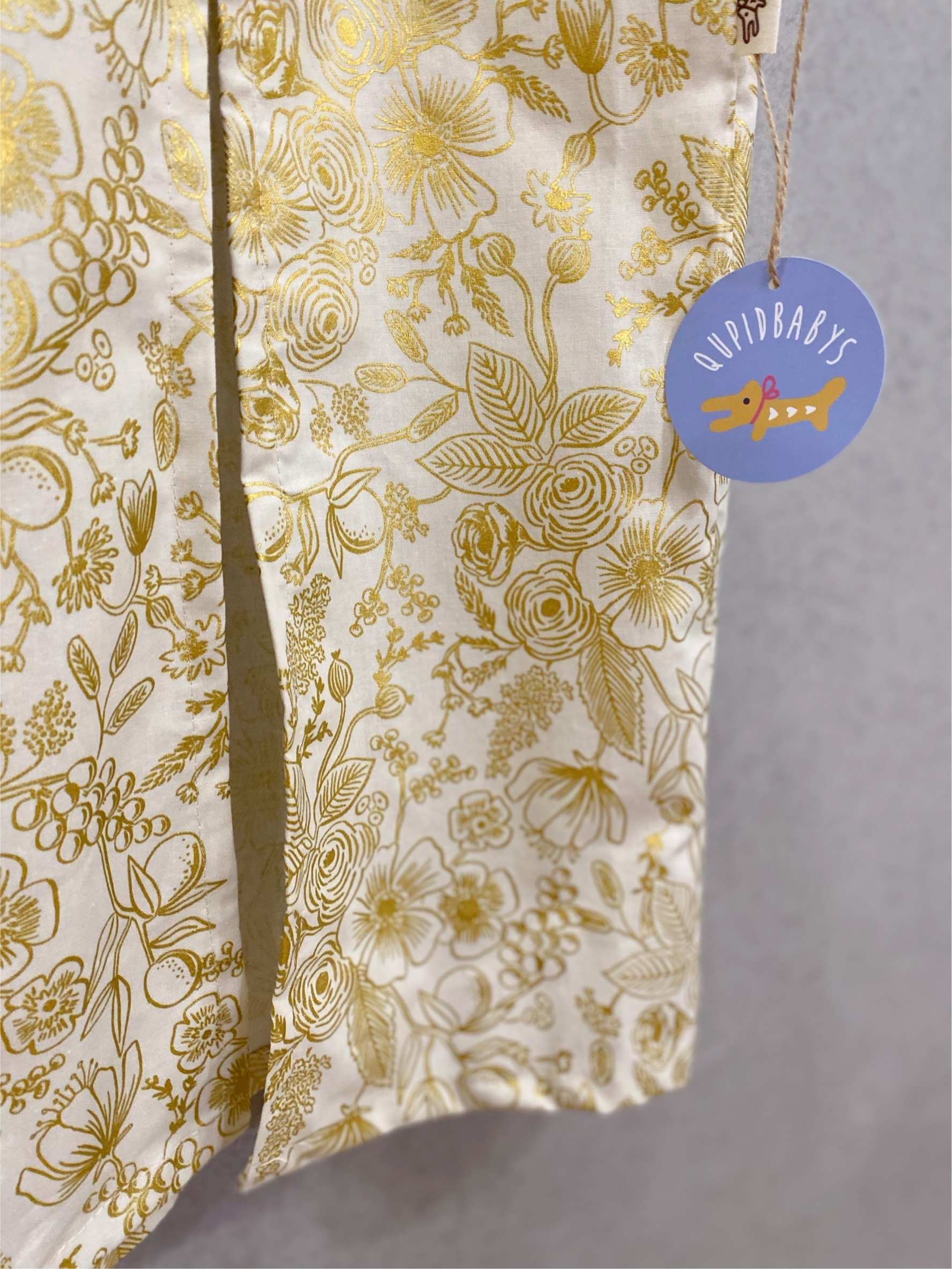 滿版燙金 媽咪王妃長洋裝