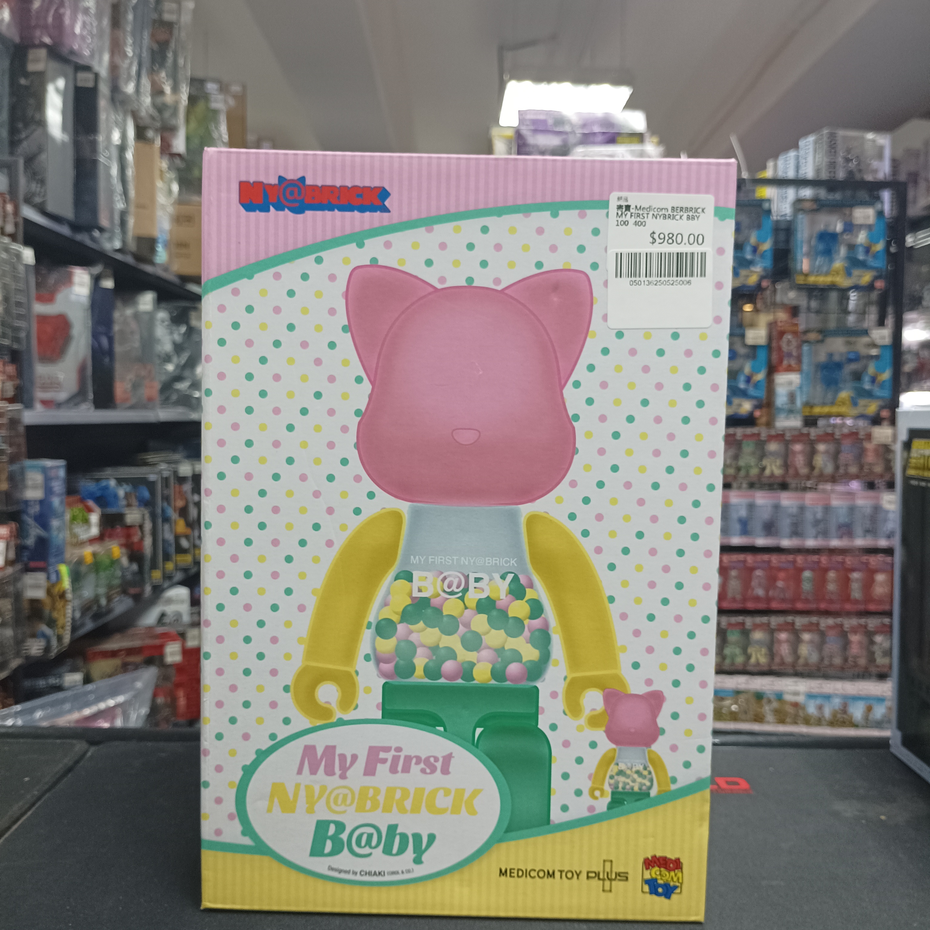 寄賣-Medicom BE@RBRICK MY FIRST NY@BRICK B@BY 100％ & 400％