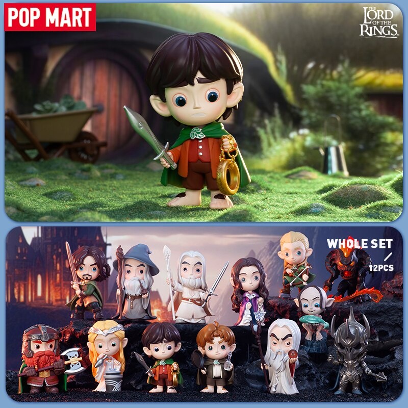 POP MART 泡泡瑪特 魔戒 指環王系列盲盒 盒玩 (全12款)
