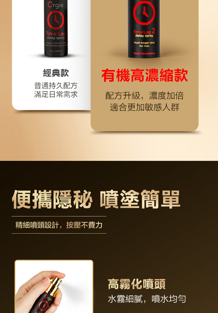 Orgie Time Lag 2 二代加強延時噴霧-10ml