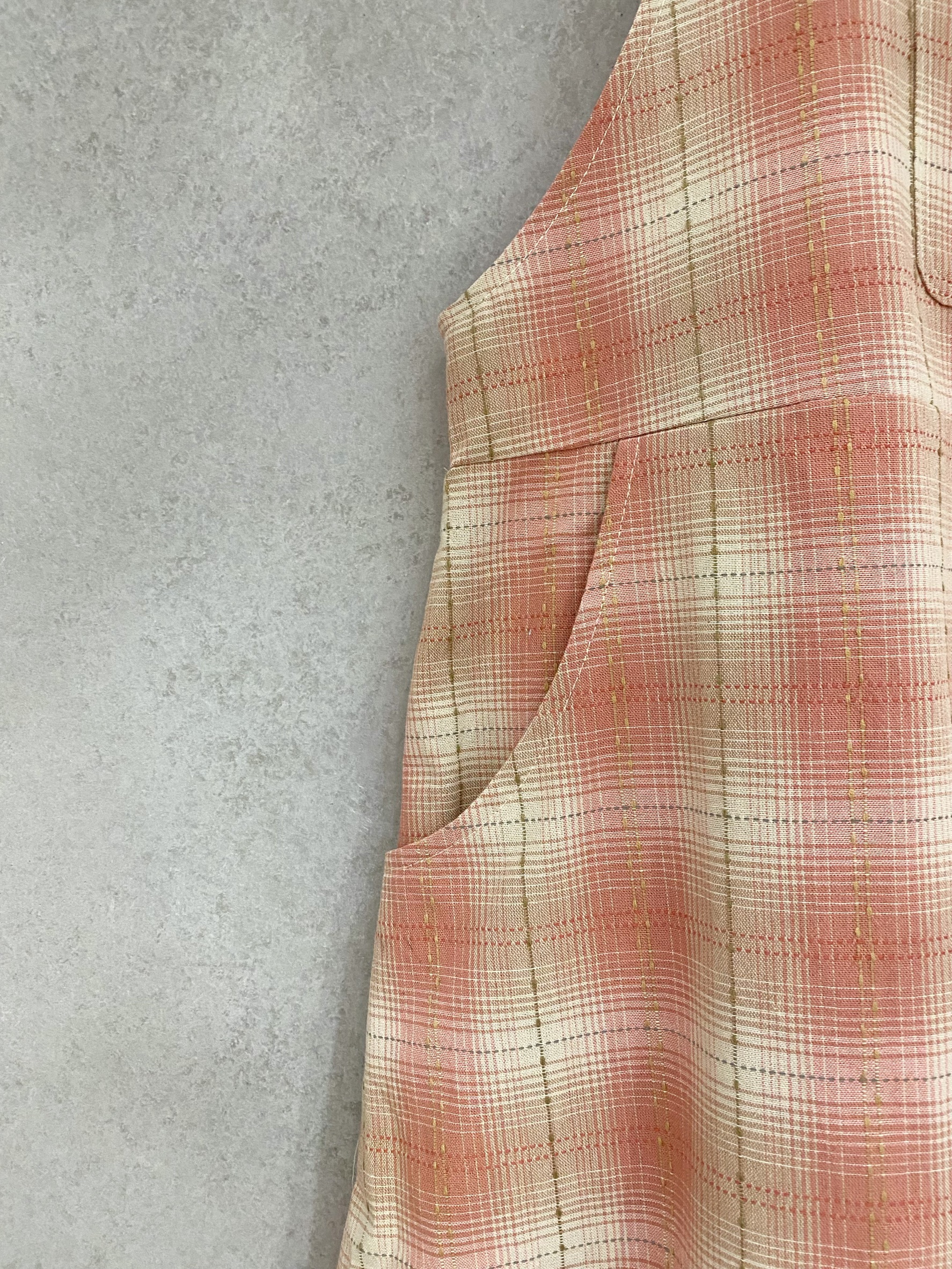 粉先染 媽咪仙度瑞拉長洋裝1.0